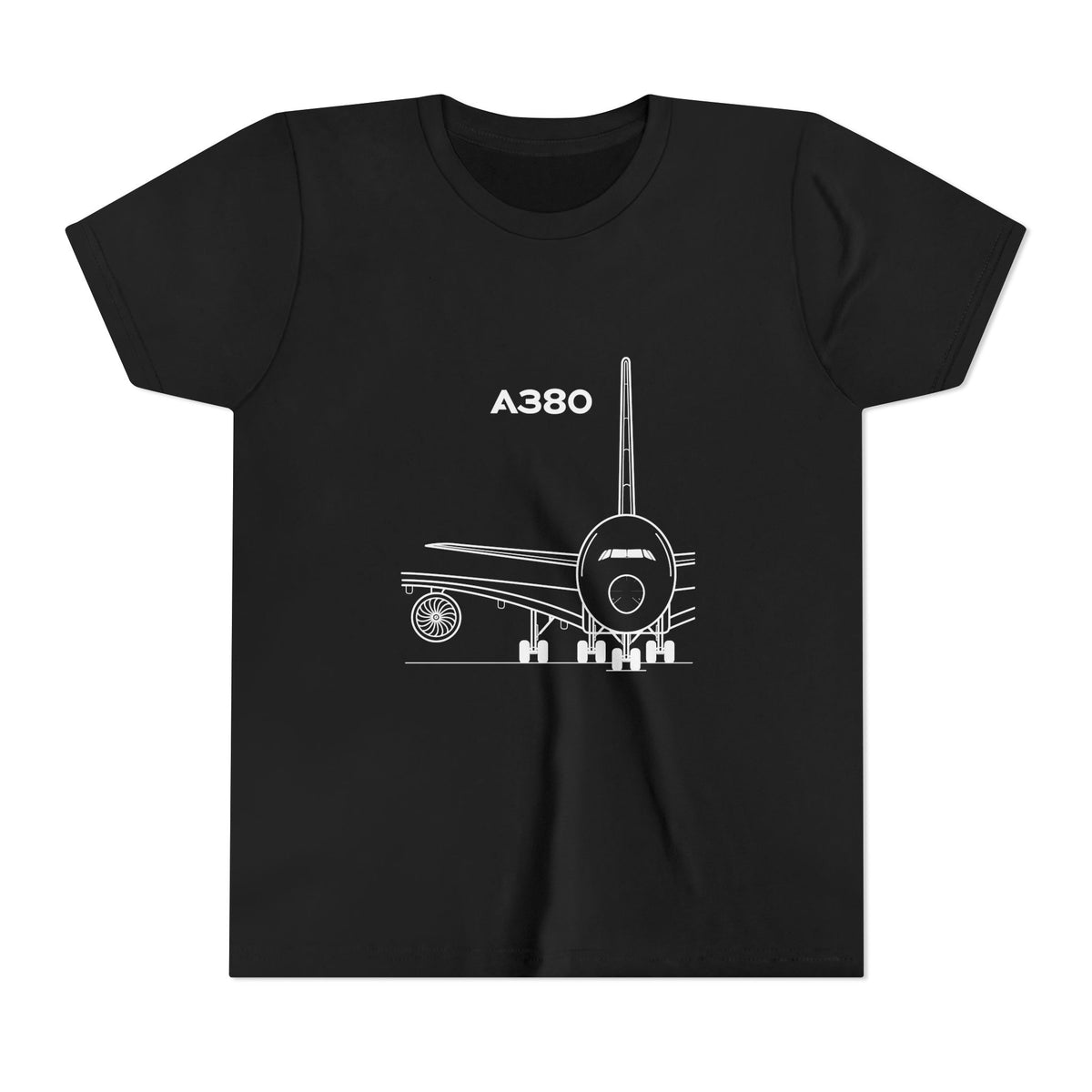 A380  - Unisex Youth Short Sleeve Tee
