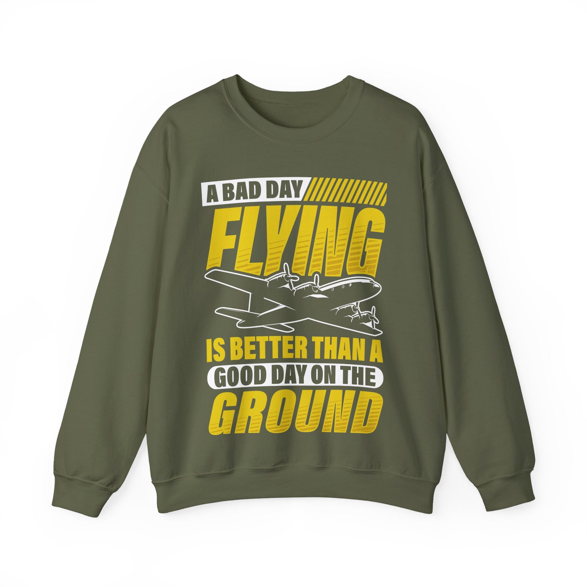 A Bad Day Flying    -  Unisex Crewneck Sweatshirt