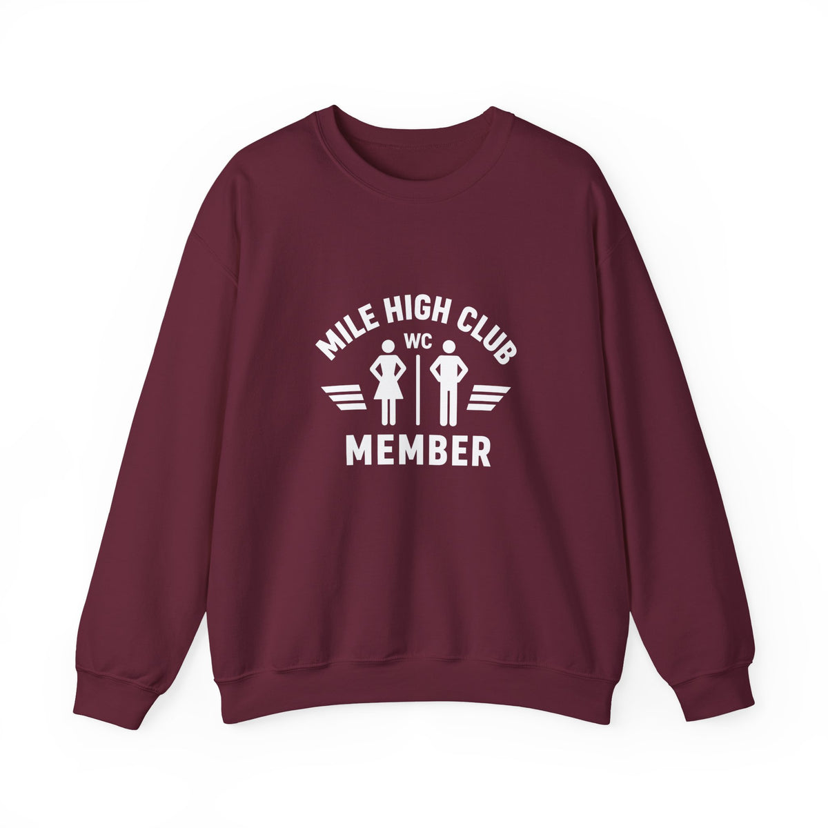 Mile High Club Member   -  Crewneck Sweatshirt