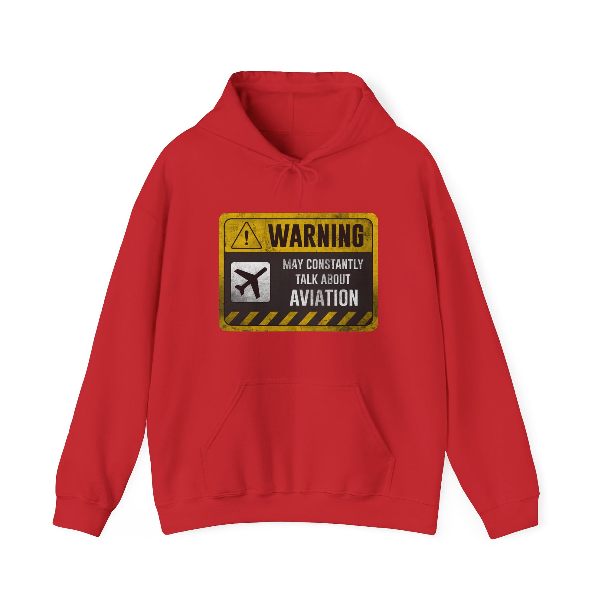 Warning May Constantly Talk About Aviation  - Pullover Hoodie