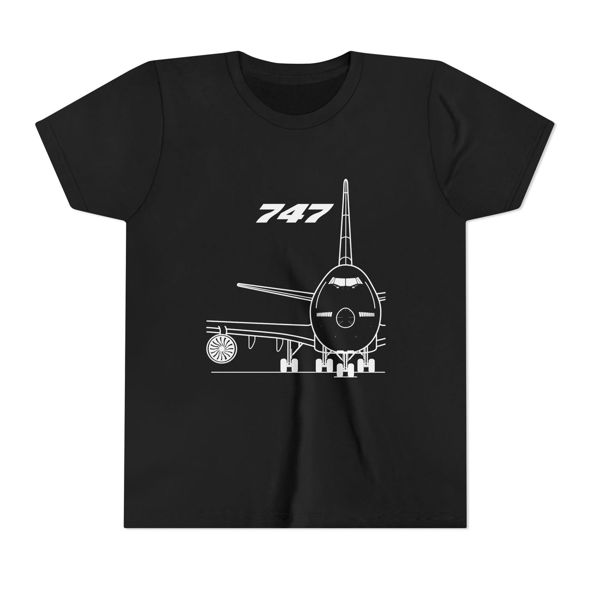 747   - Unisex Youth Short Sleeve Tee