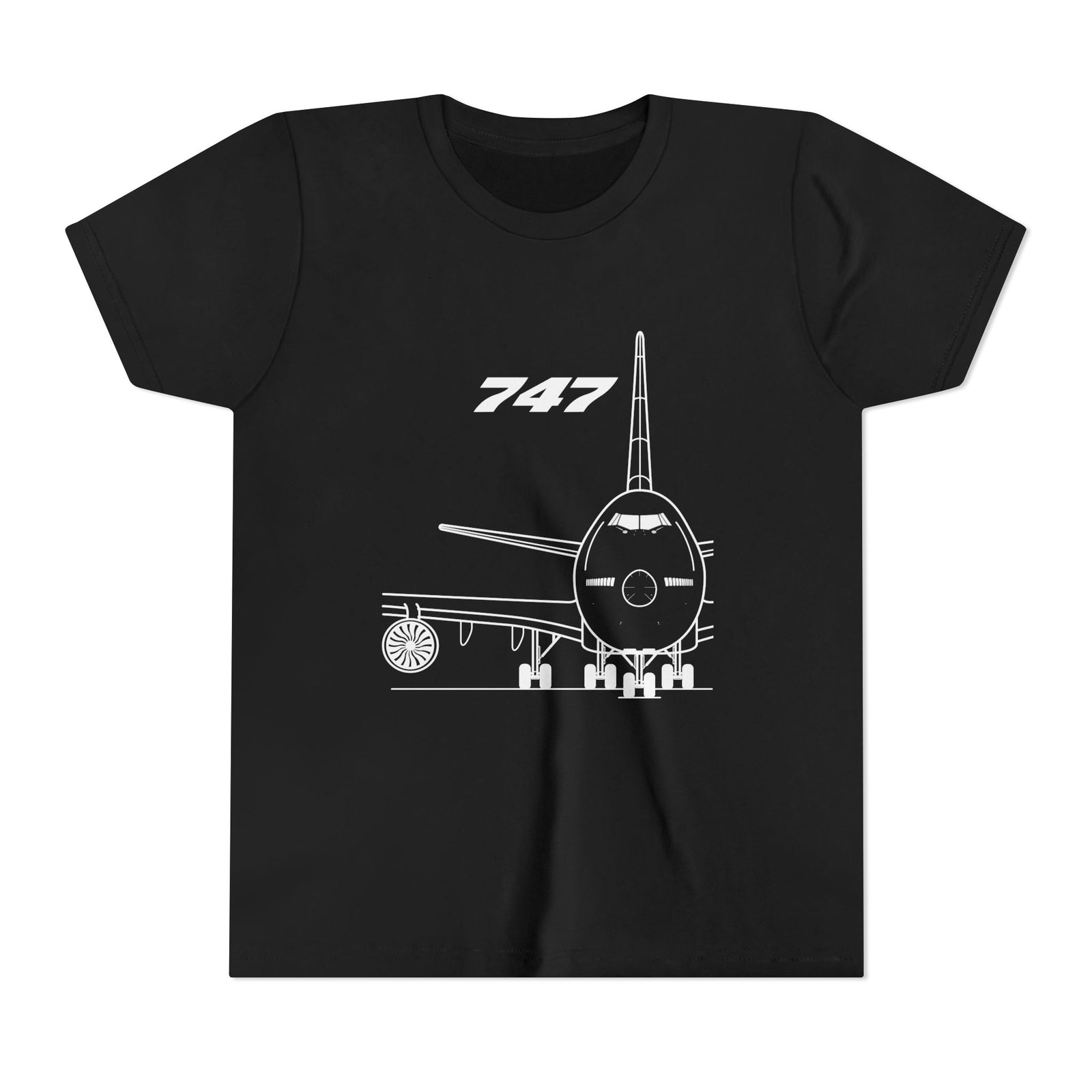 747   - Unisex Youth Short Sleeve Tee