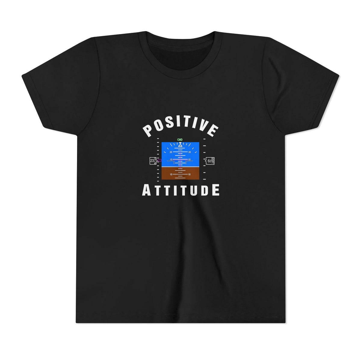 Positive Attitude - Unisex Youth Short Sleeve Tee