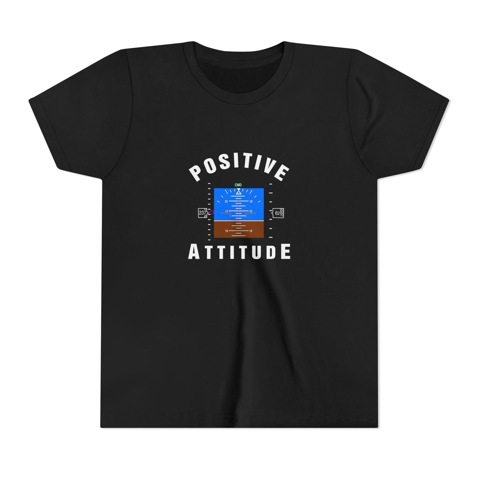 Positive Attitude - Unisex Youth Short Sleeve Tee