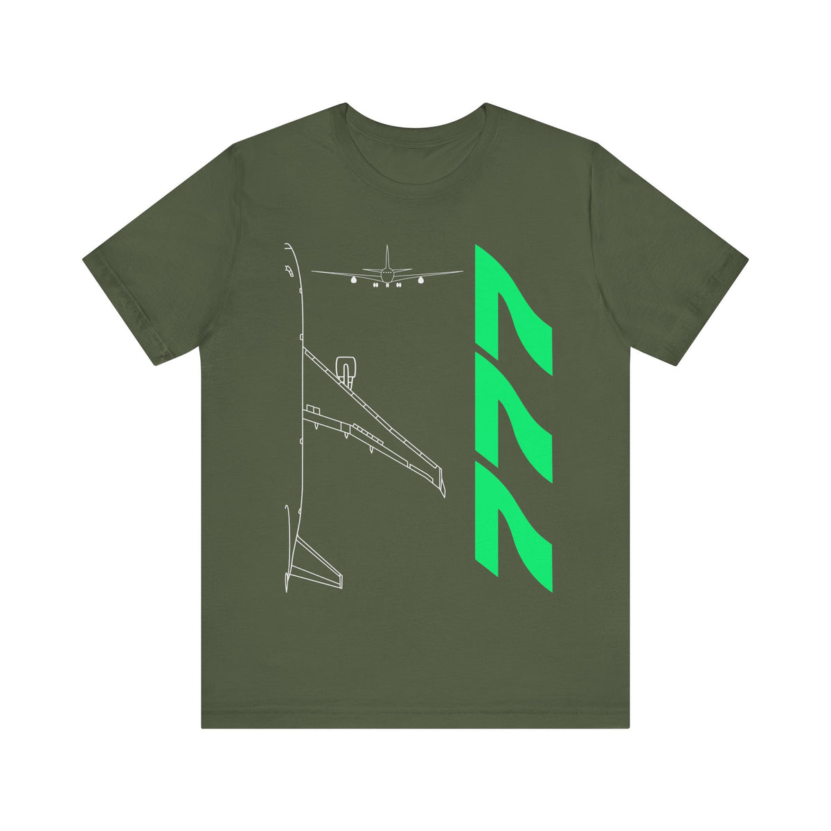 Boeing 777 Unisex Jersey Tee - Perfect for Aviation Enthusiasts