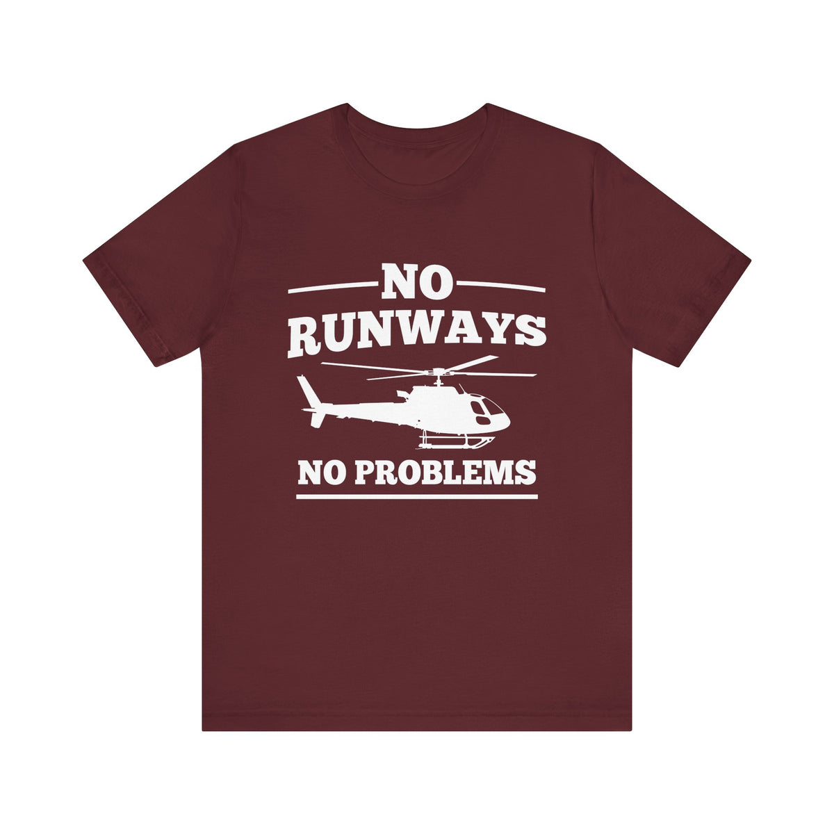 No Runways No Problem Unisex Jersey Tee - Perfect for Aviation Enthusiasts