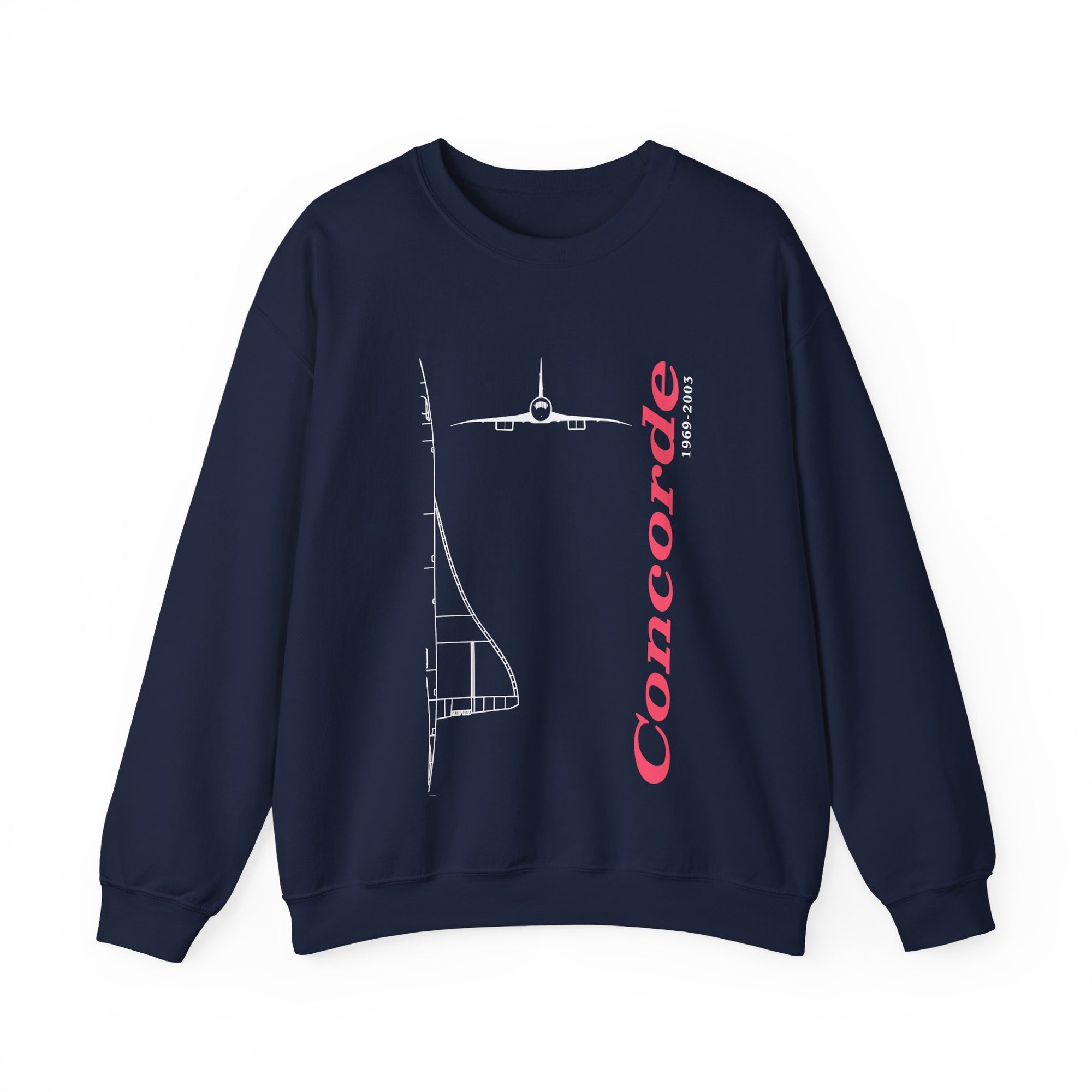 Concorde 1969- 2003 Crewneck Sweatshirt - Travel Inspiring Cozy Apparel