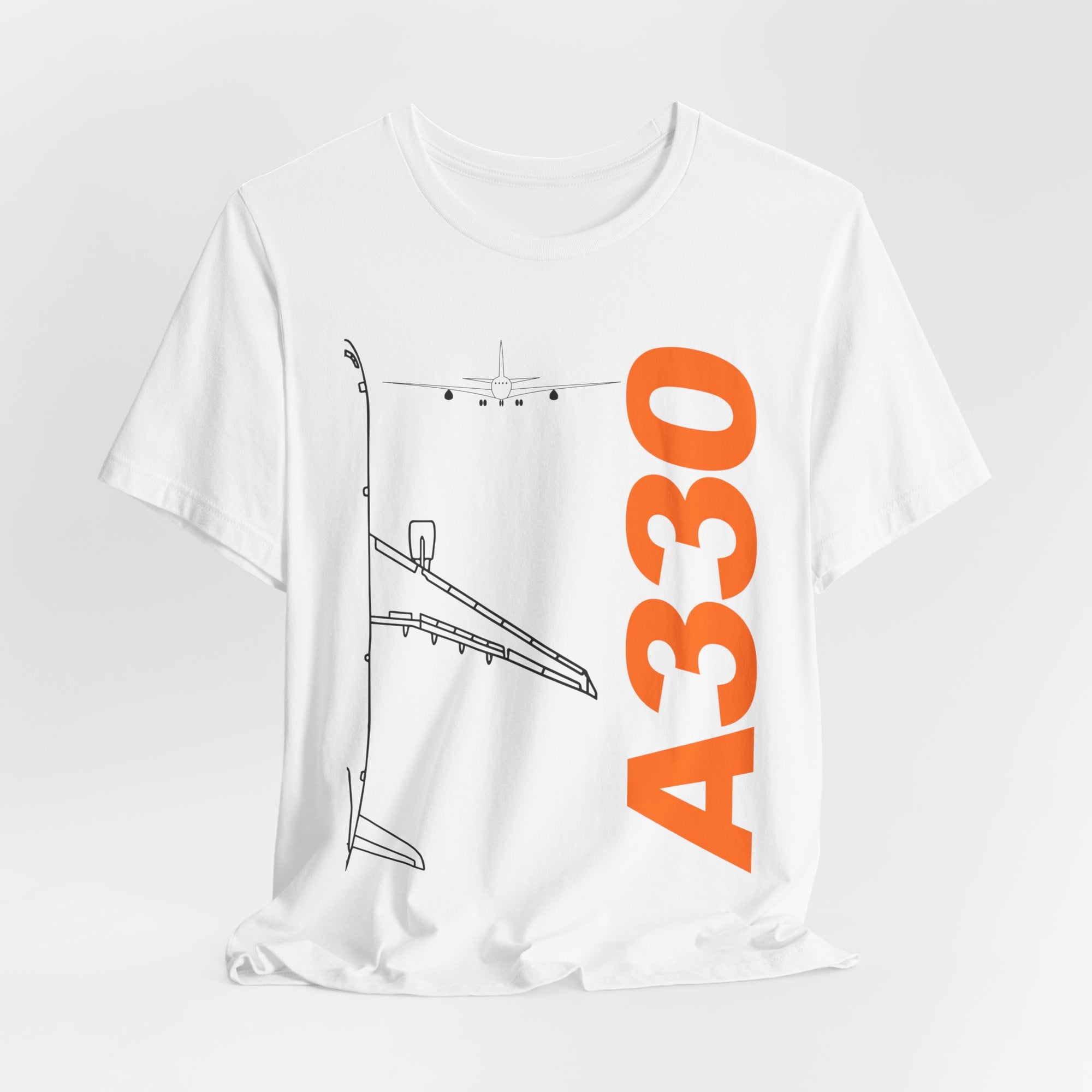 Airbus A330 Unisex Jersey Tee - Perfect for Aviation Enthusiasts