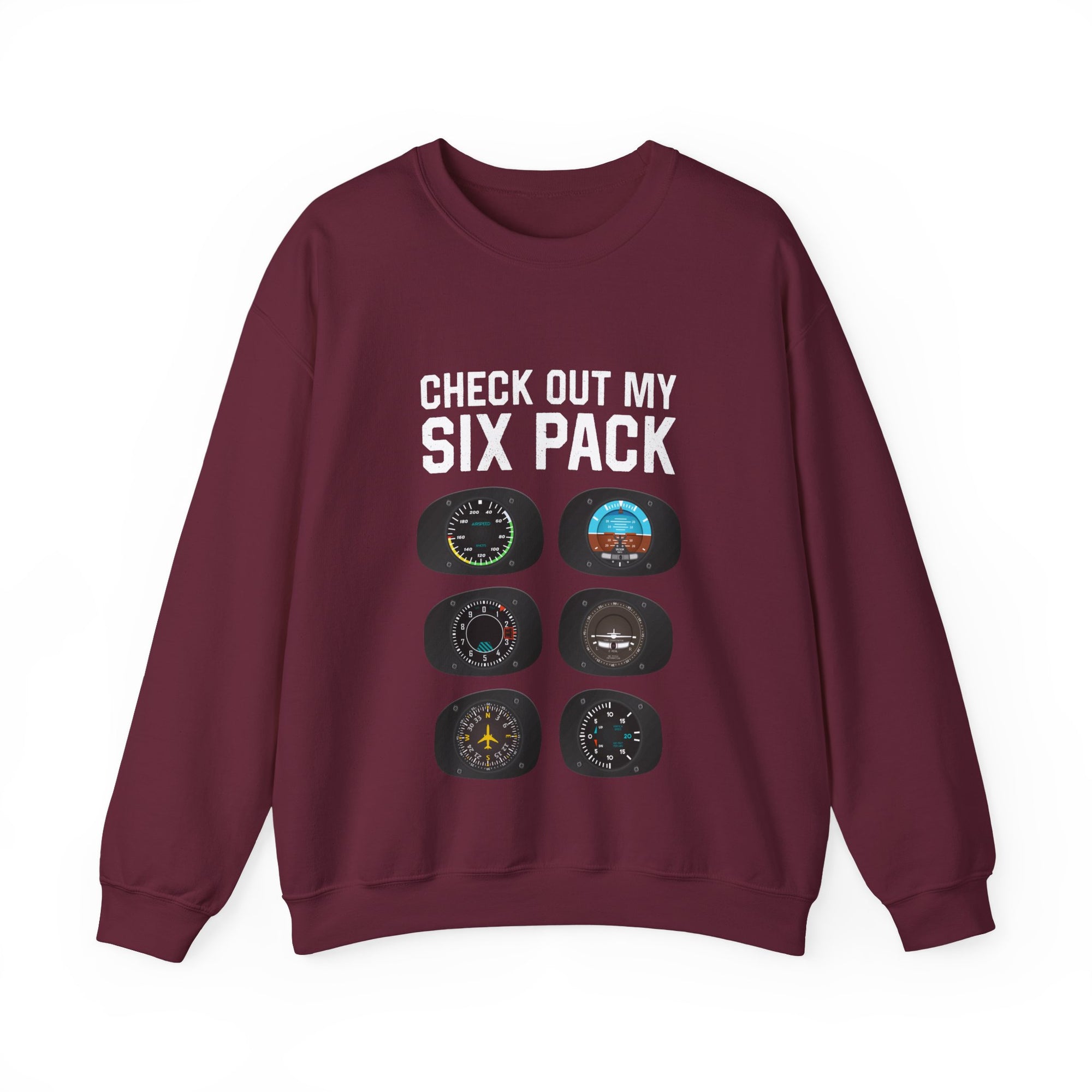 Check Out My Six Pack  -  Crewneck Sweatshirt