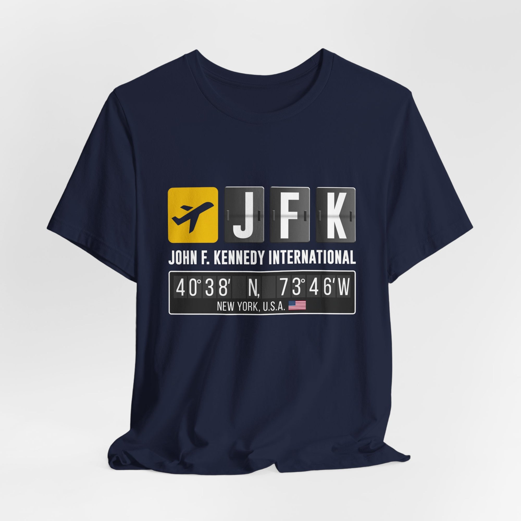 JFK John F. Kennedy International Airport - Unisex Jersey Tee