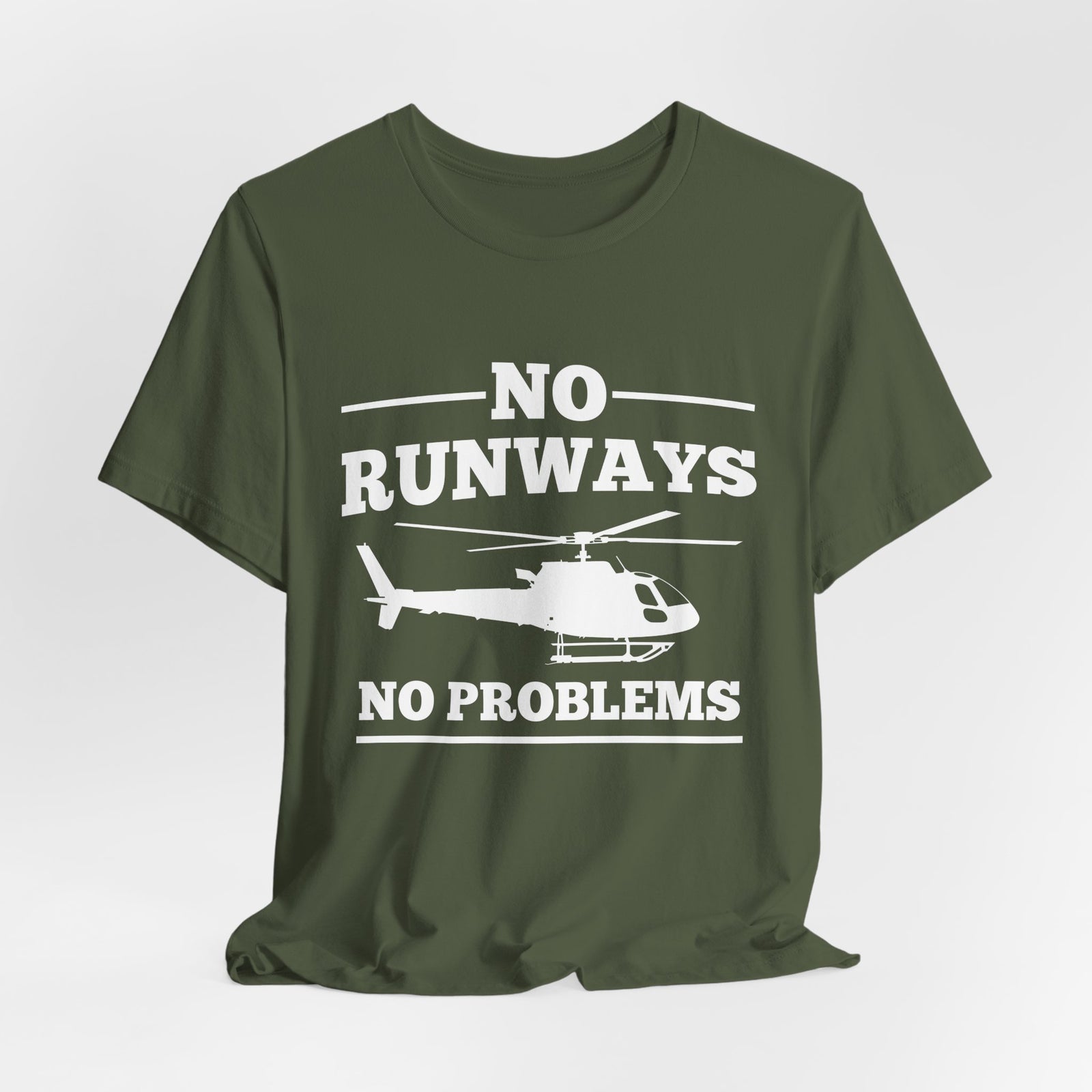 No Runways No Problem Unisex Jersey Tee - Perfect for Aviation Enthusiasts