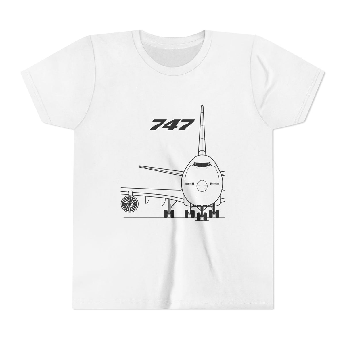 747   - Unisex Youth Short Sleeve Tee