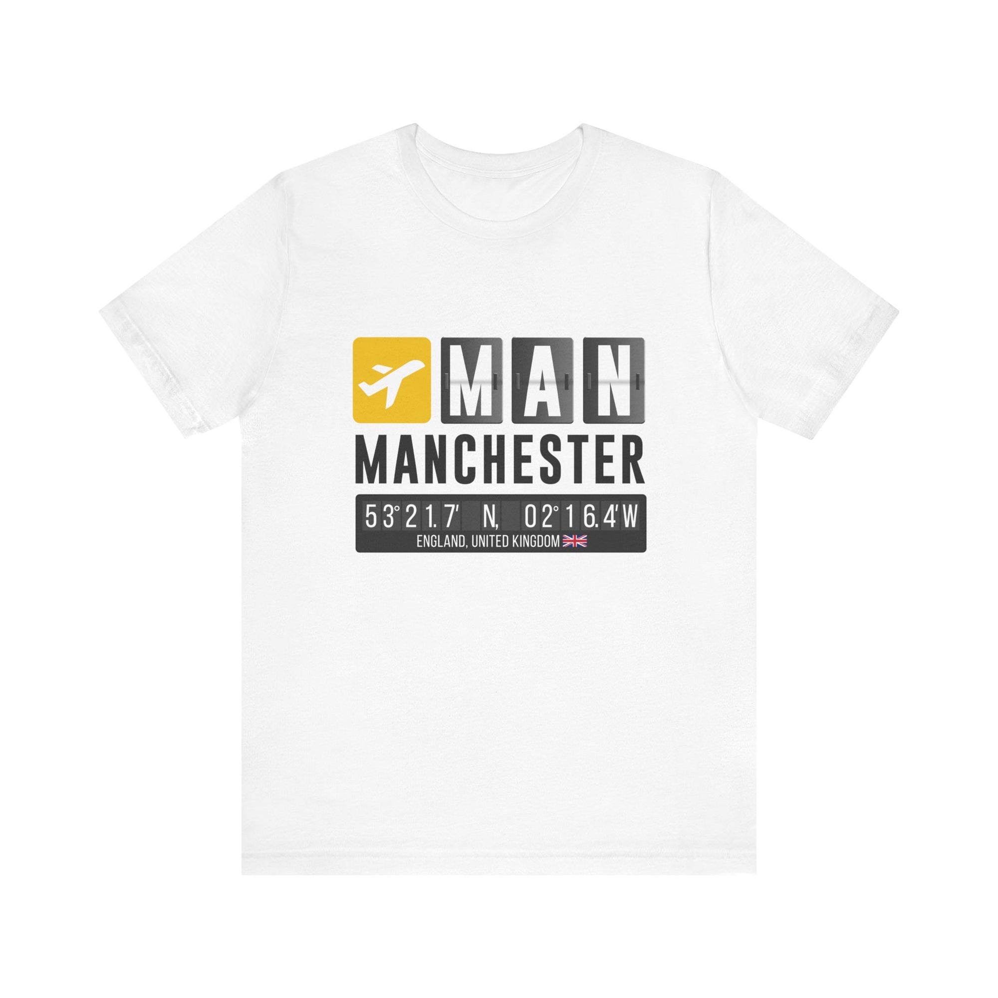 MAN Manchester Airport UK  - Unisex Jersey Tee