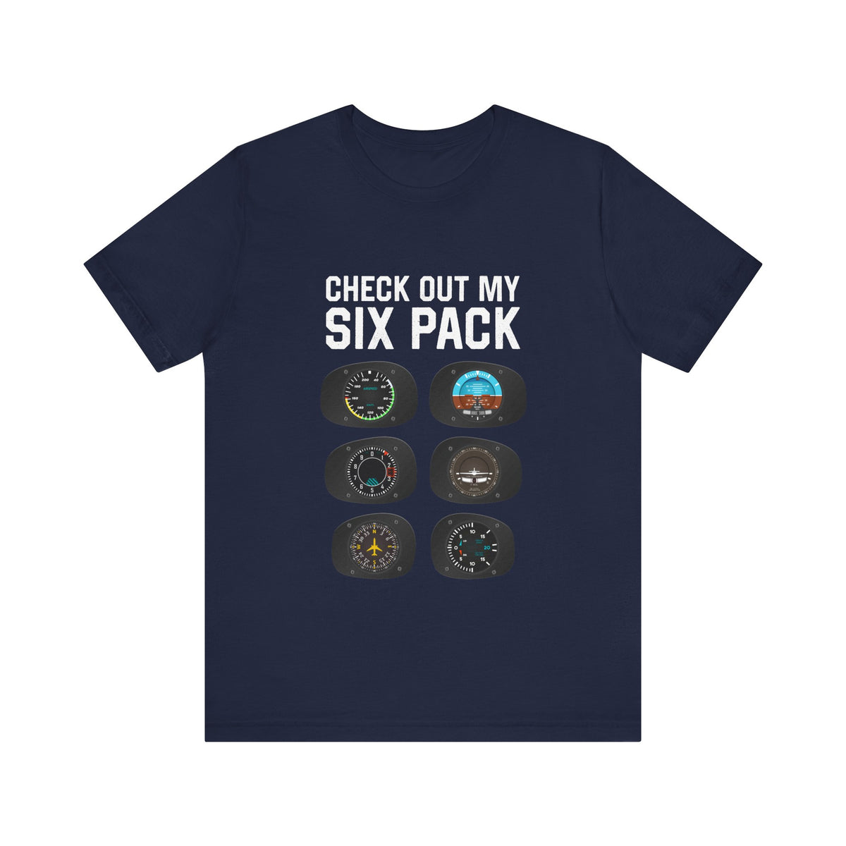 Check Out My Six Pack   - Unisex Jersey Tee