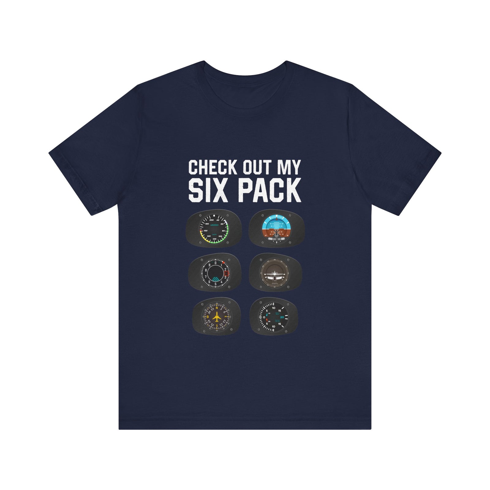 Check Out My Six Pack   - Unisex Jersey Tee