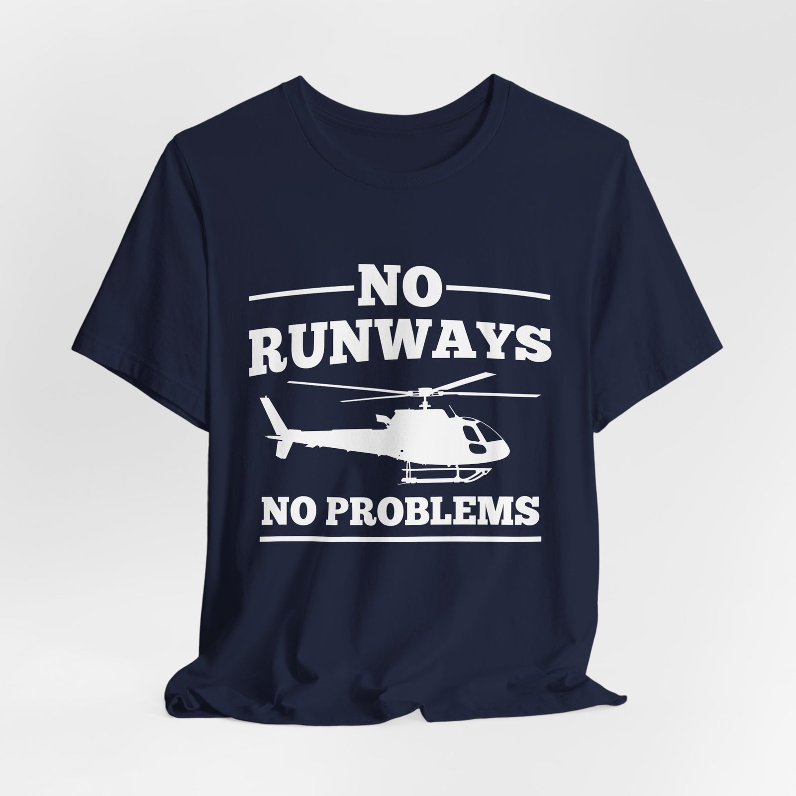 No Runways No Problem Unisex Jersey Tee - Perfect for Aviation Enthusiasts
