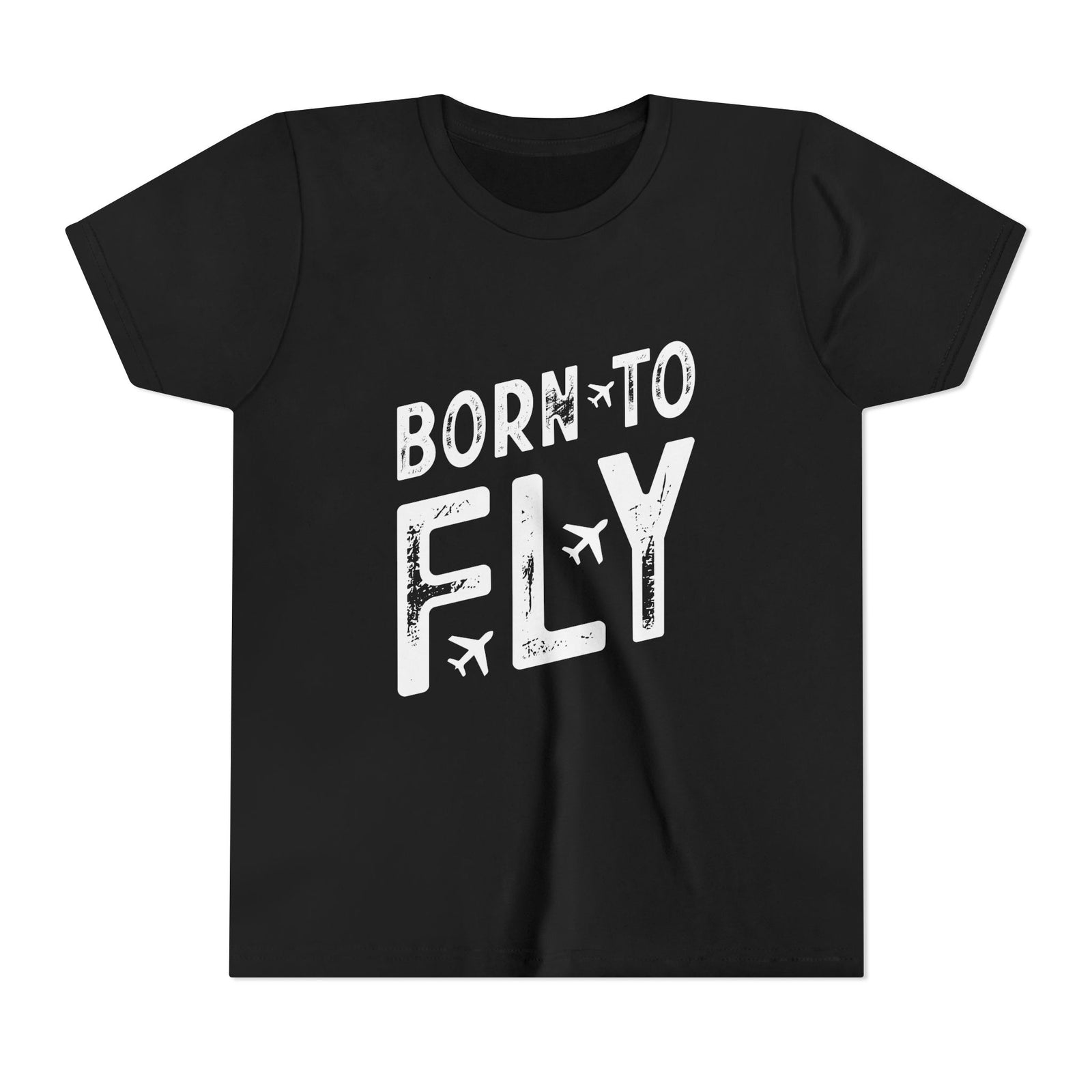Born To Fly - Unisex Youth Short Sleeve Tee