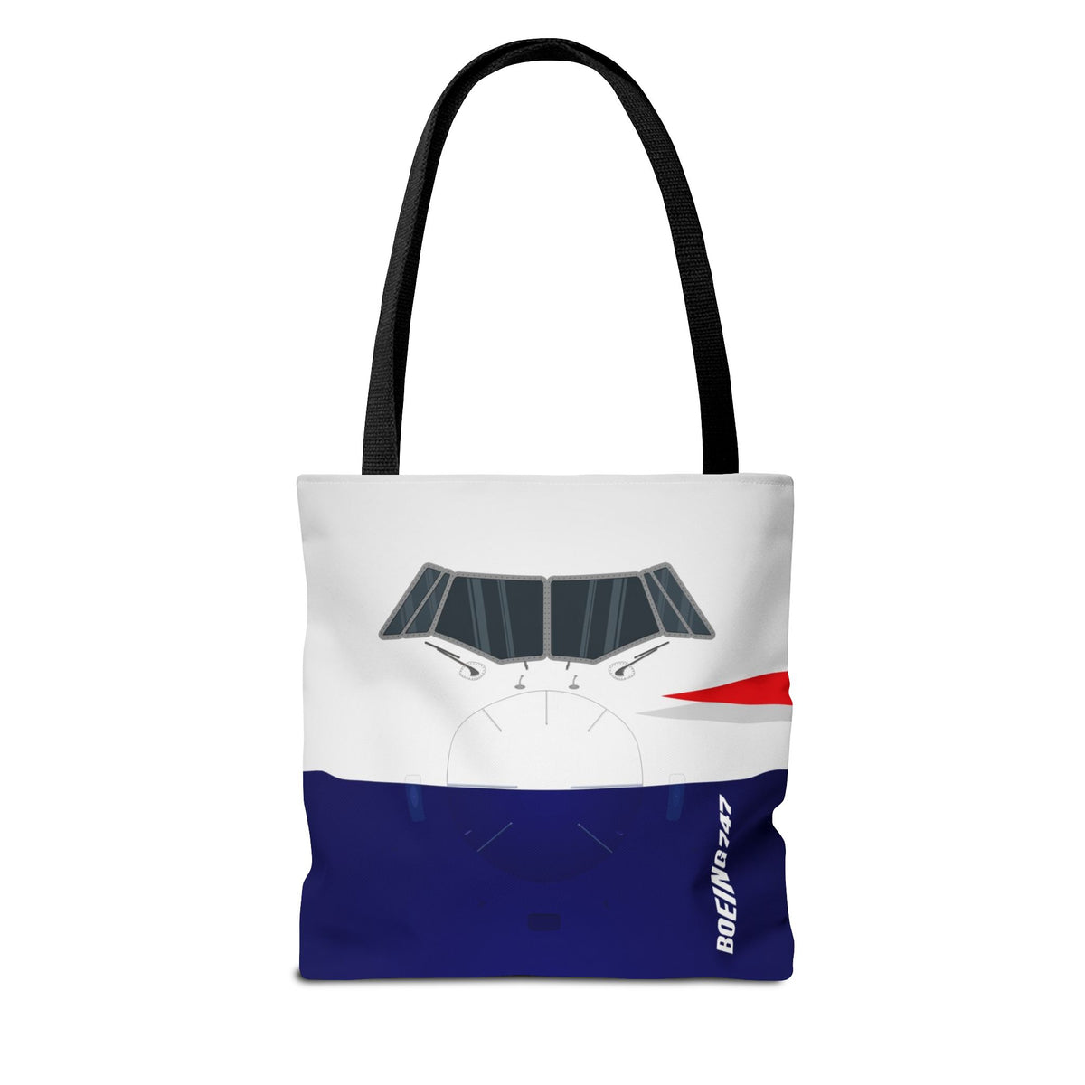 BA Tote Bag — Printed Green Travel Tote