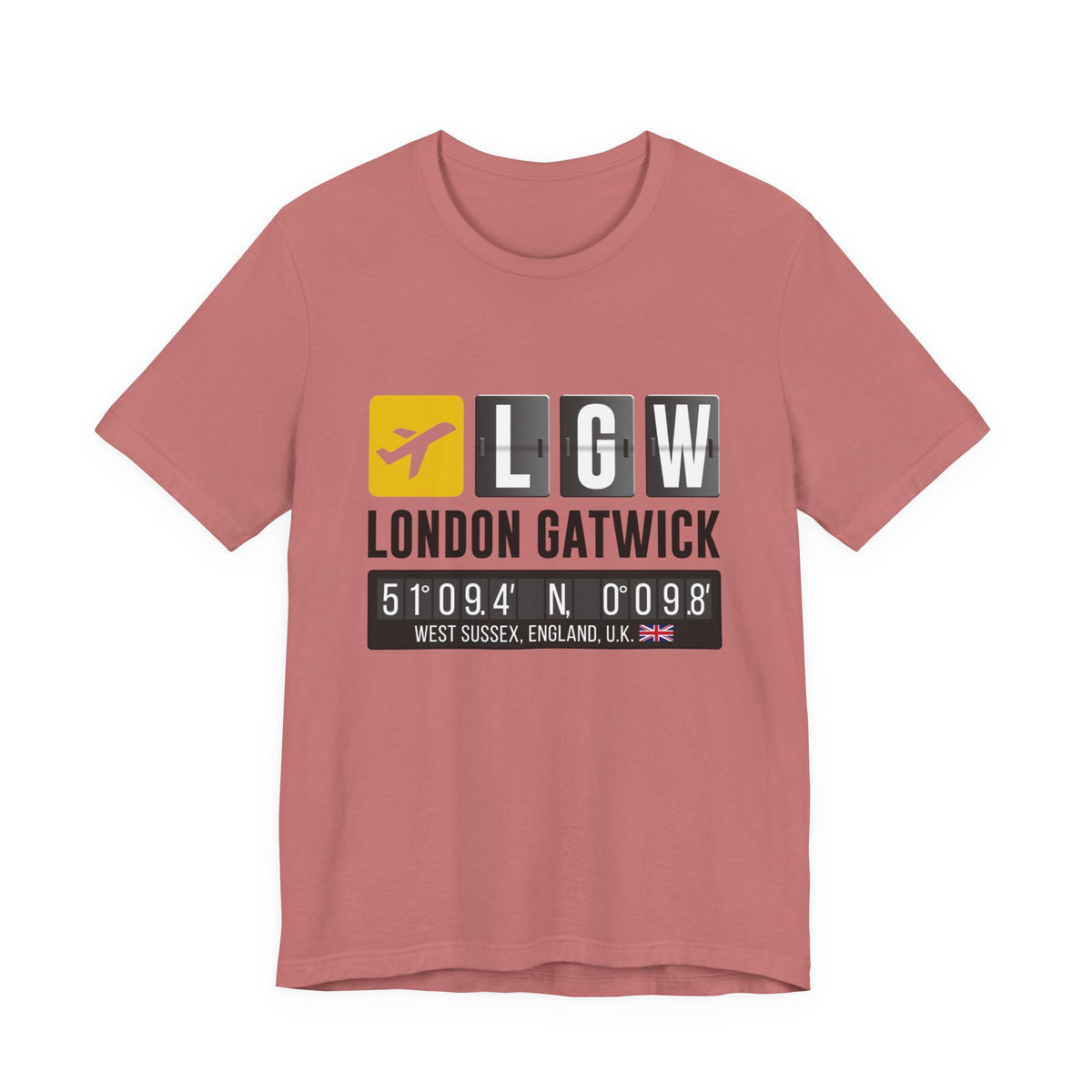 LGW London Gatwick - Unisex Jersey Tee