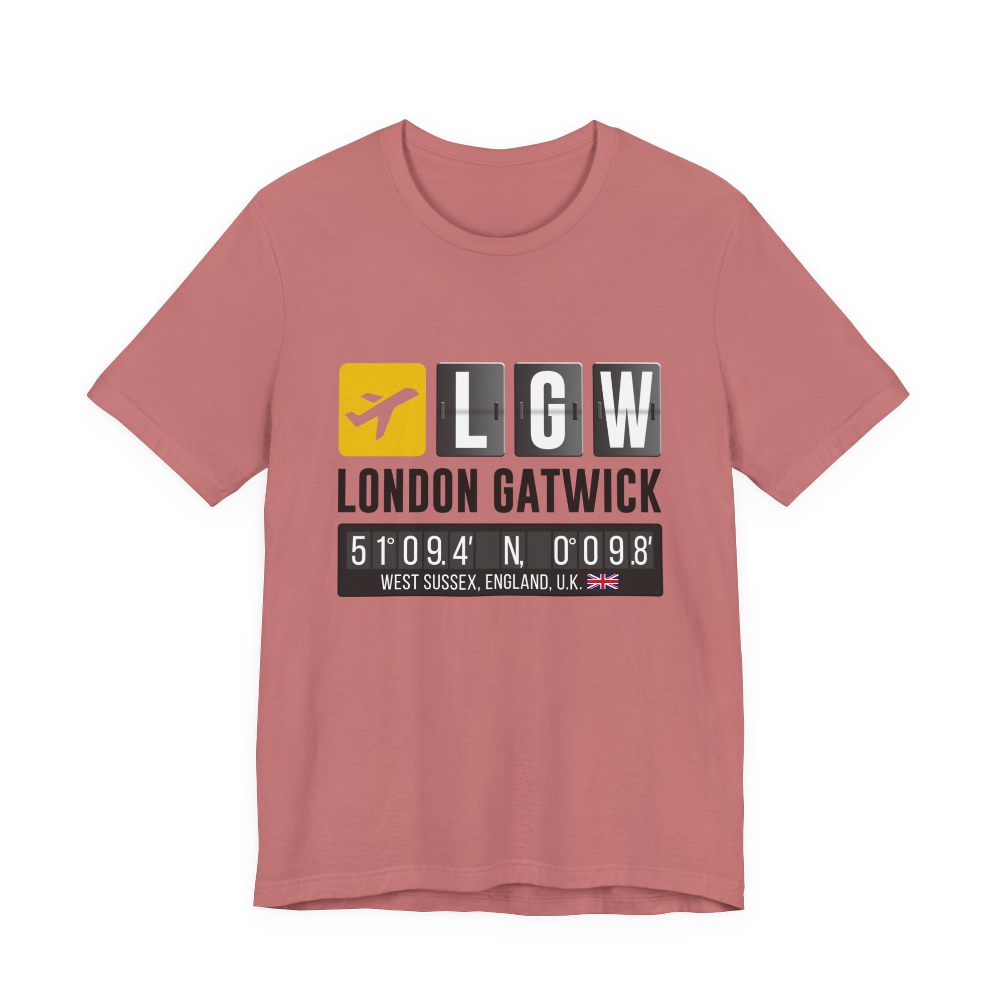 LGW London Gatwick - Unisex Jersey Tee