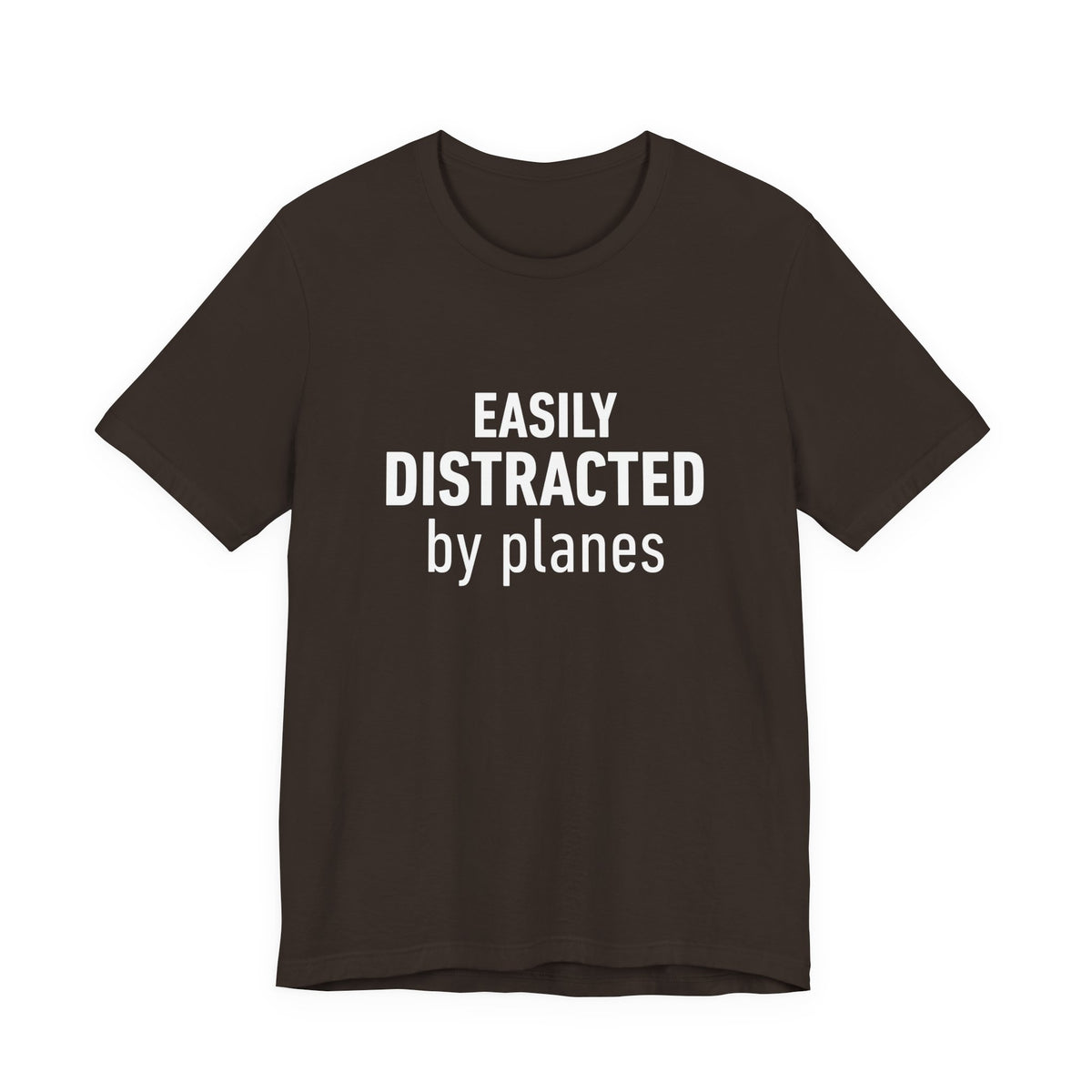 Easily Distracted by Planes - Unisex Jersey Tee