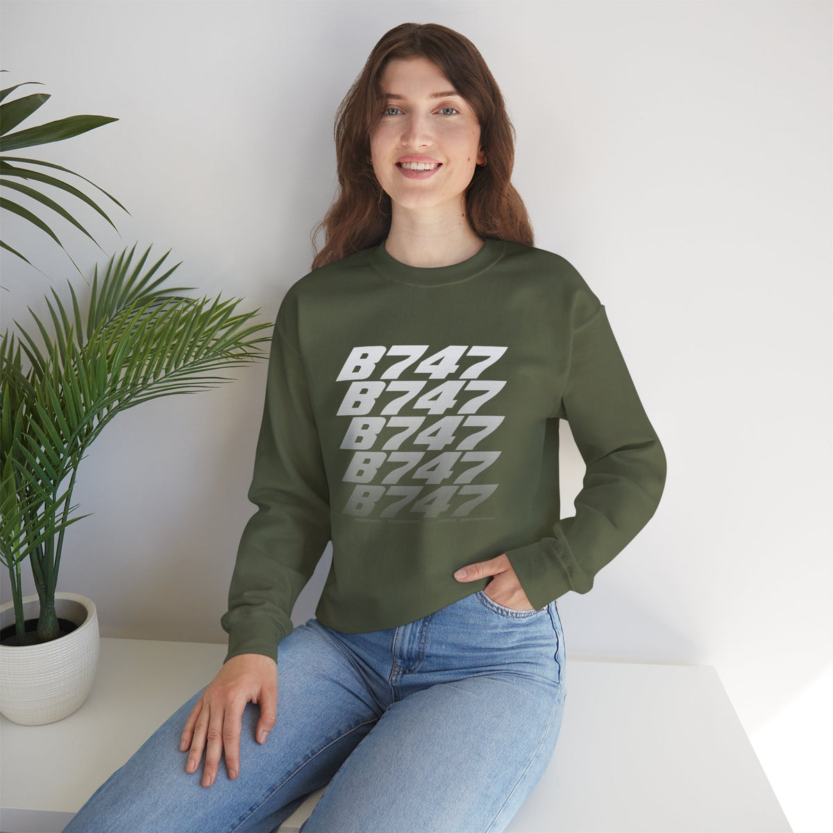 Boeing 747  -  Crewneck Sweatshirt