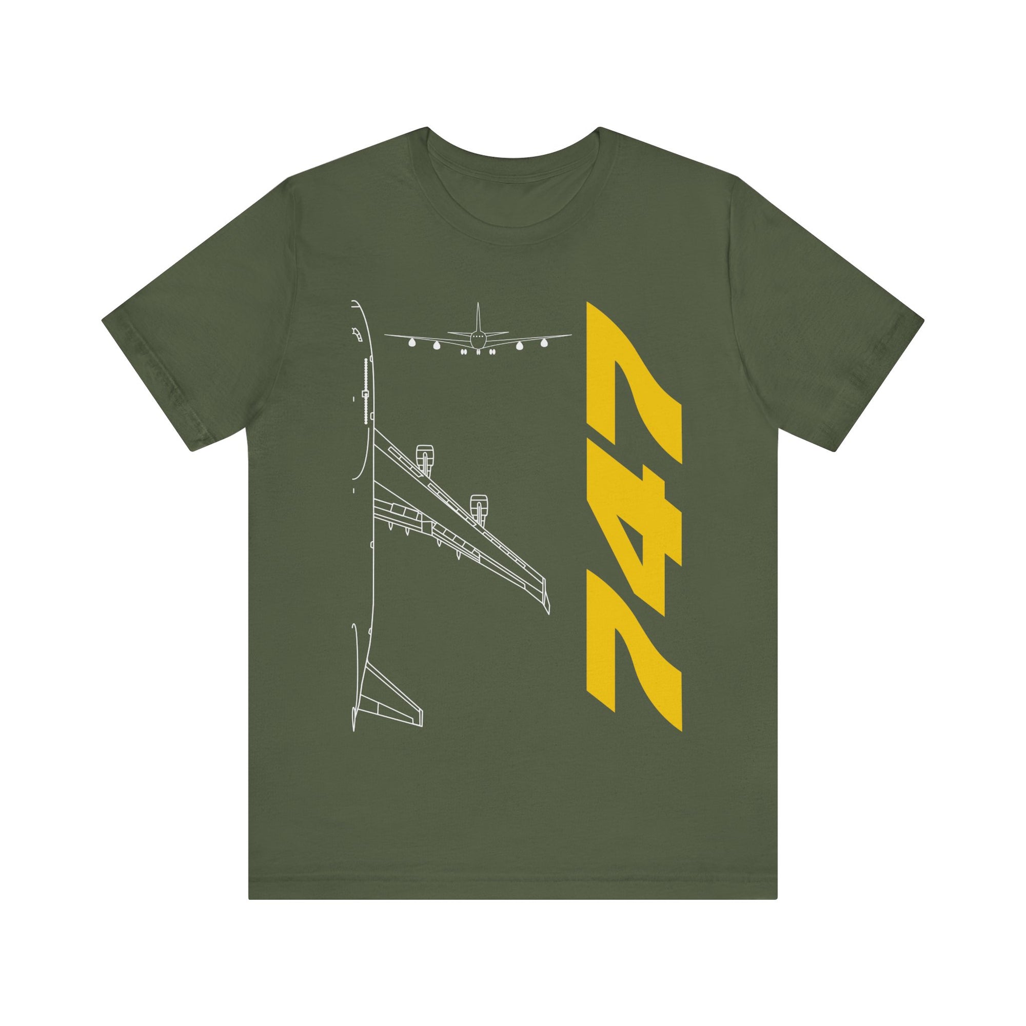 Boeing 747 Unisex Jersey Tee - Perfect for Aviation Enthusiasts