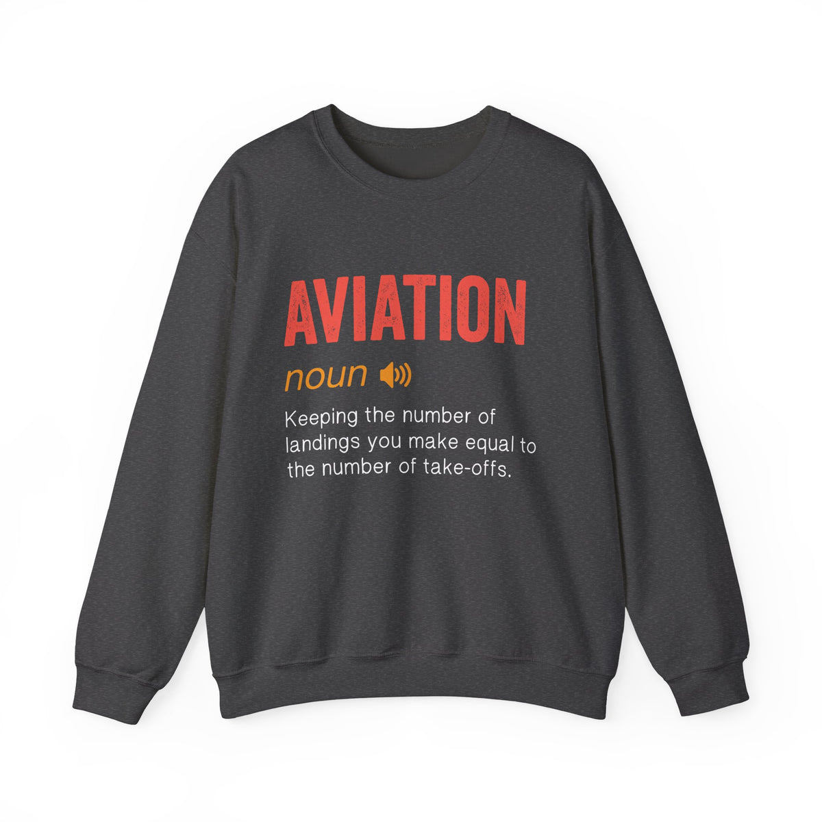 Aviation Noun -  Crewneck Sweatshirt