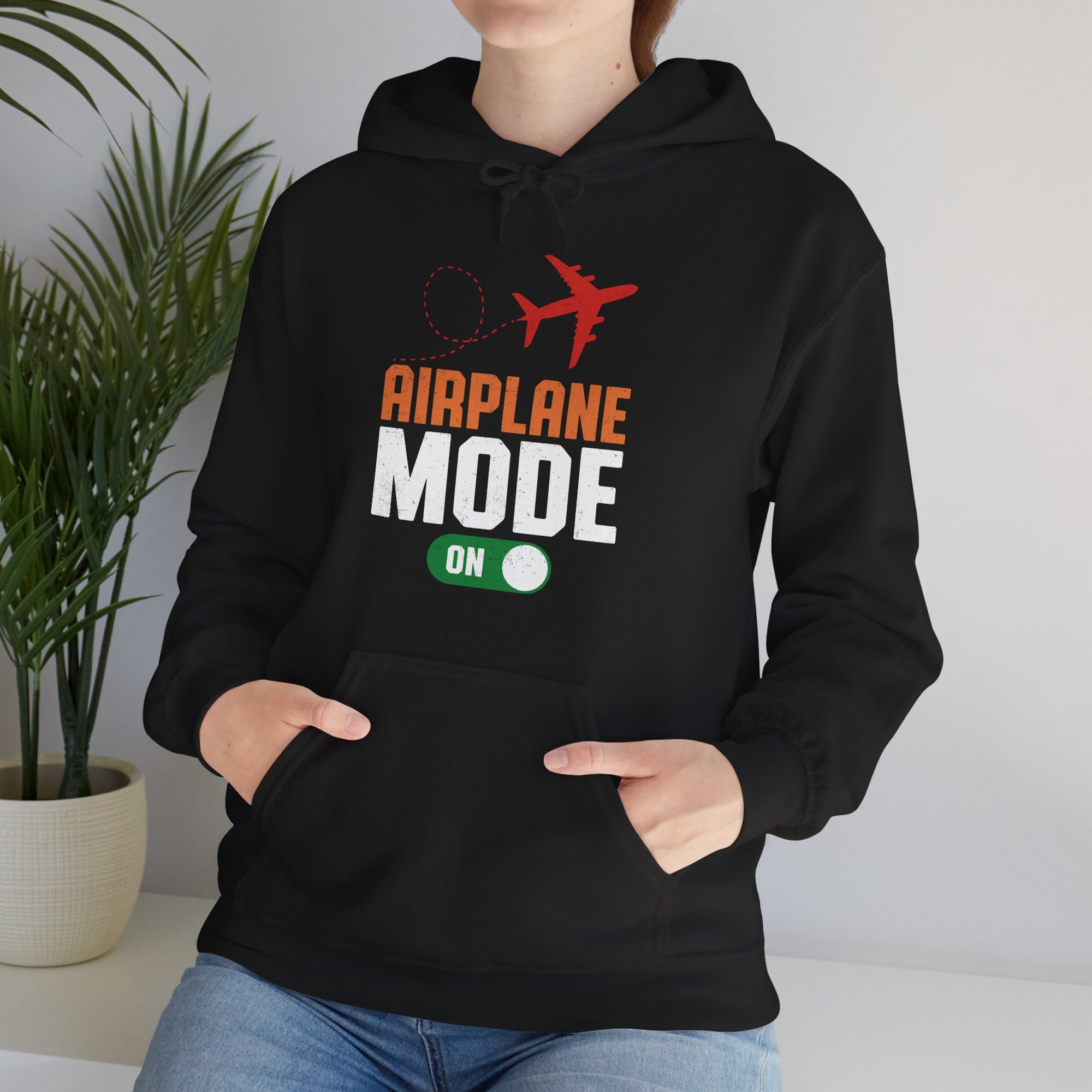 Airplane Mode On - Pullover Hoodie