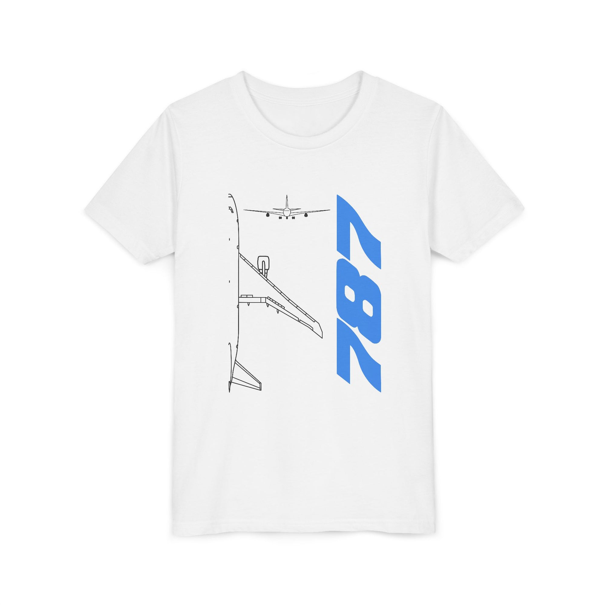 Boeing 787 - Unisex Youth Short Sleeve Tee