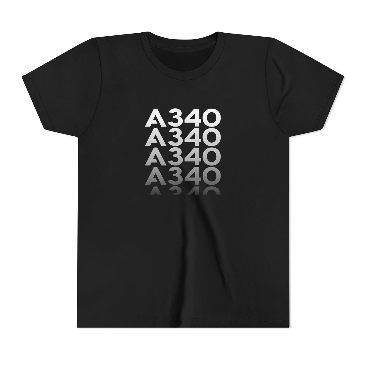 Airbus A340  - Unisex Youth Short Sleeve Tee