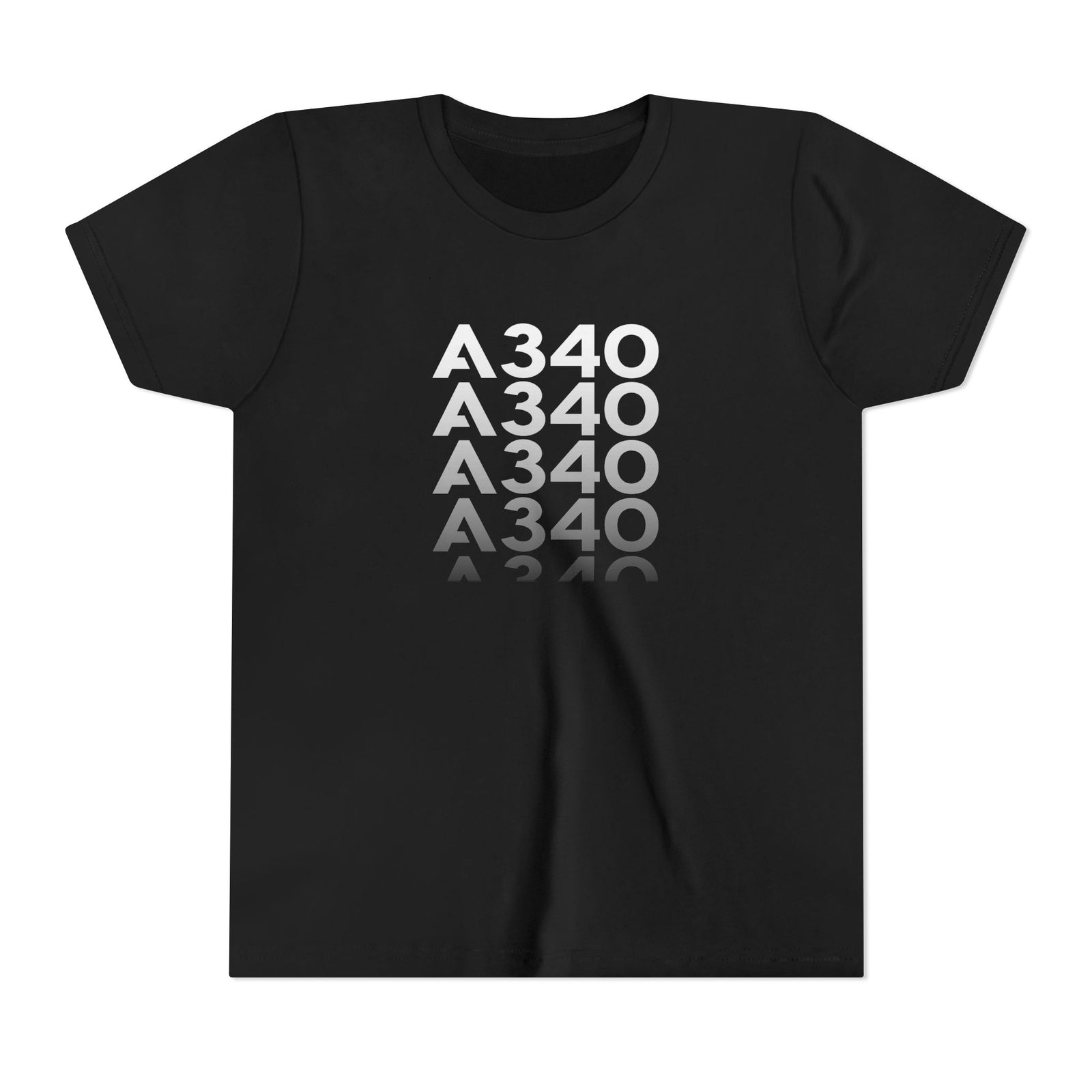 Airbus A340  - Unisex Youth Short Sleeve Tee
