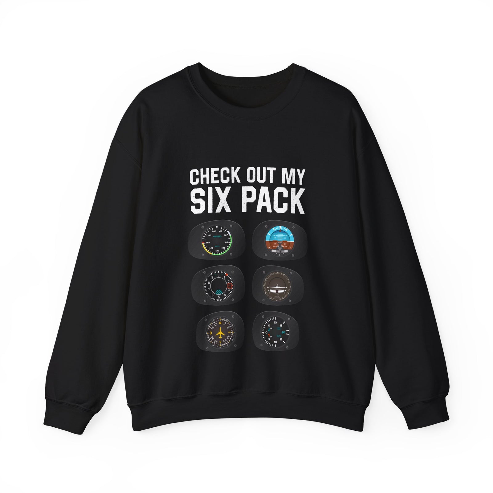 Check Out My Six Pack  -  Crewneck Sweatshirt