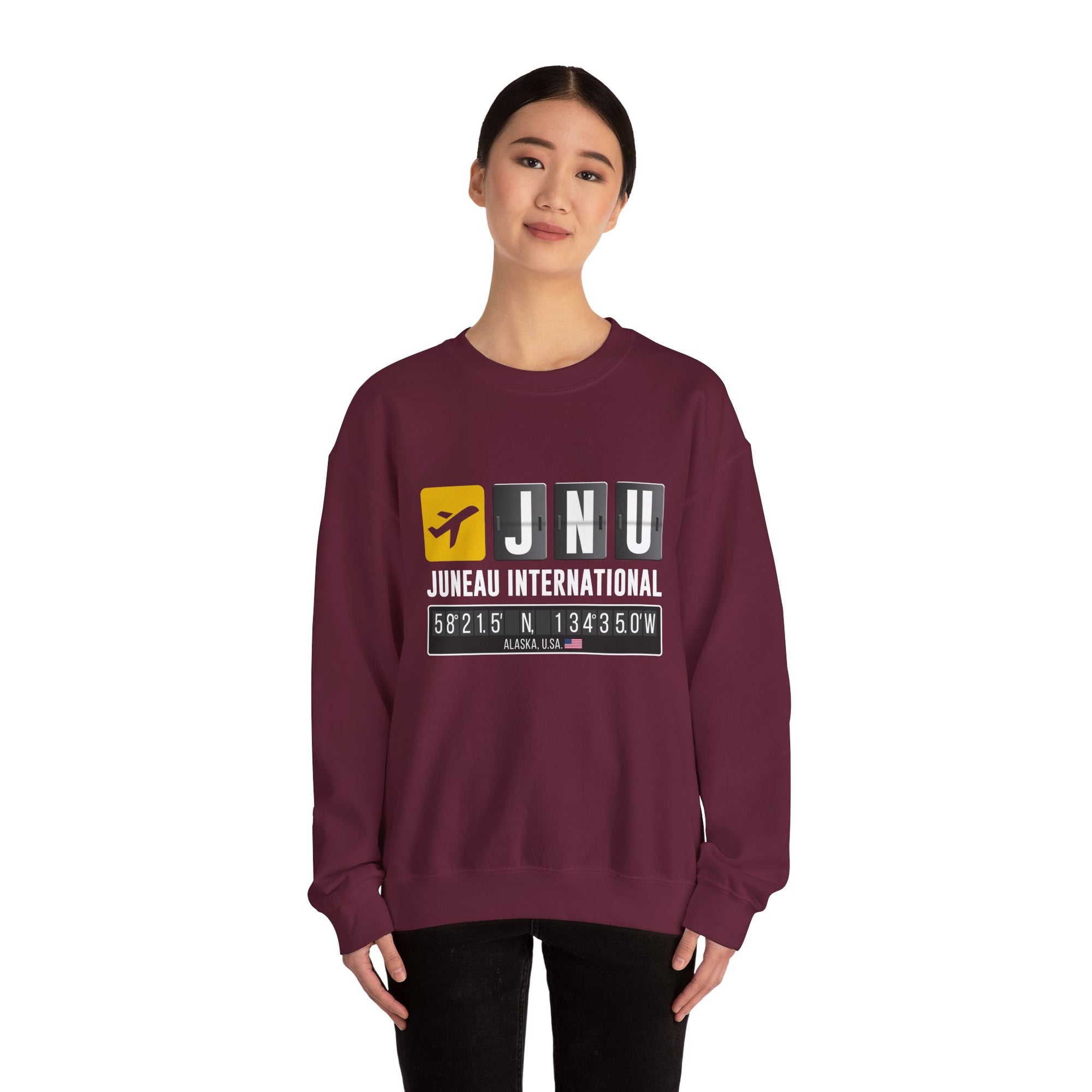 JNU Juneau International Airport    -  Crewneck Sweatshirt
