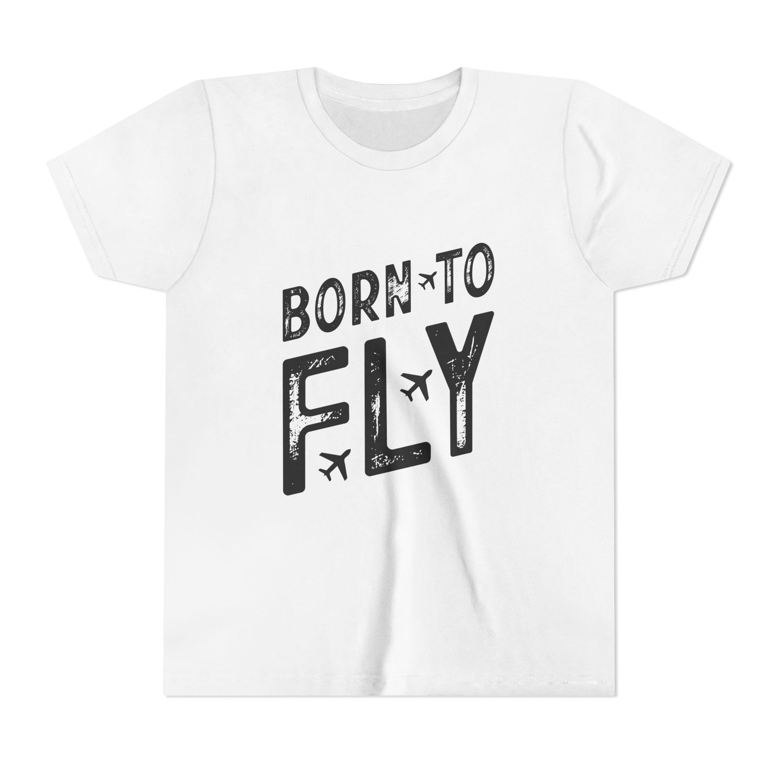 Born To Fly - Unisex Youth Short Sleeve Tee