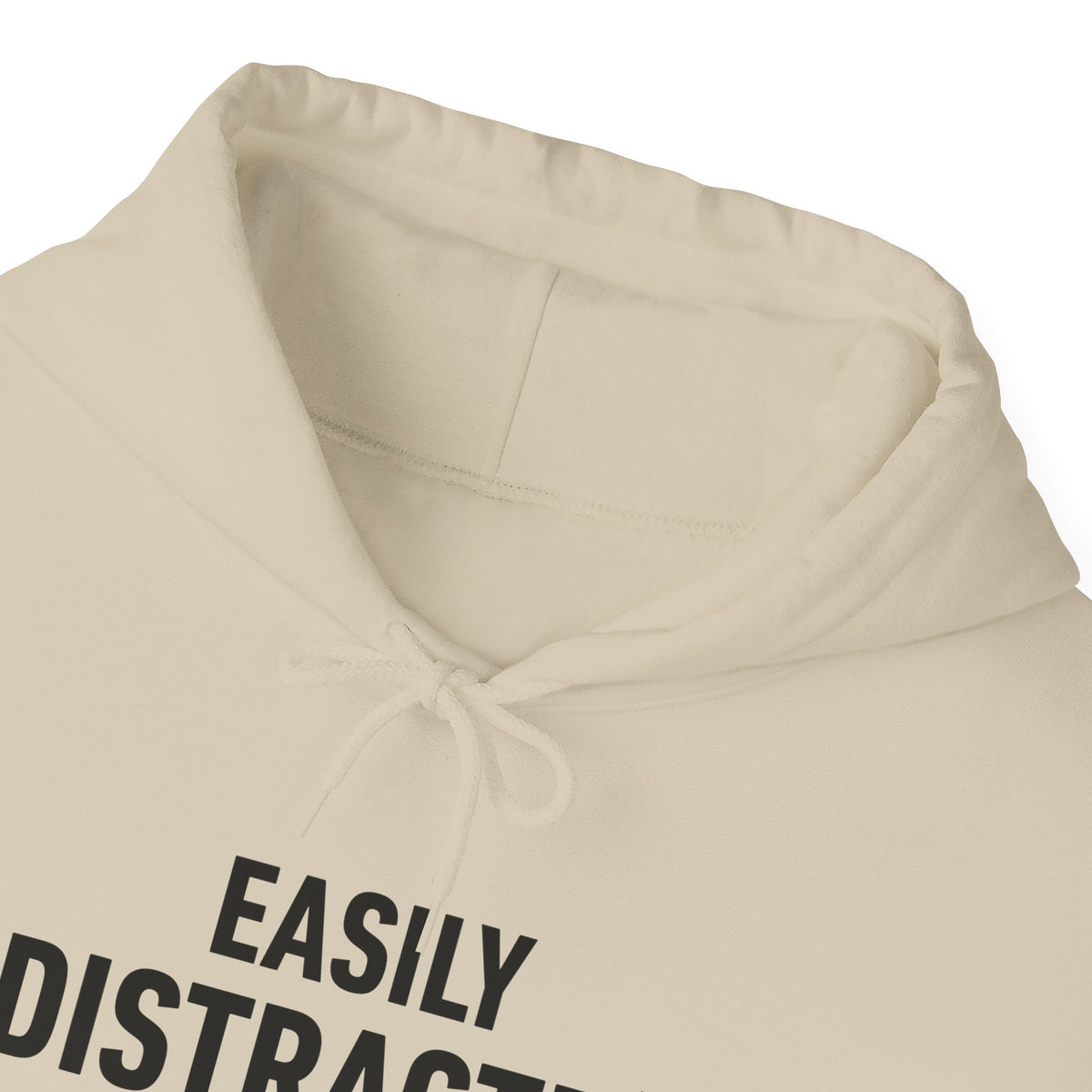Easily Distracted by Jet Noise - Pullover Hoodie
