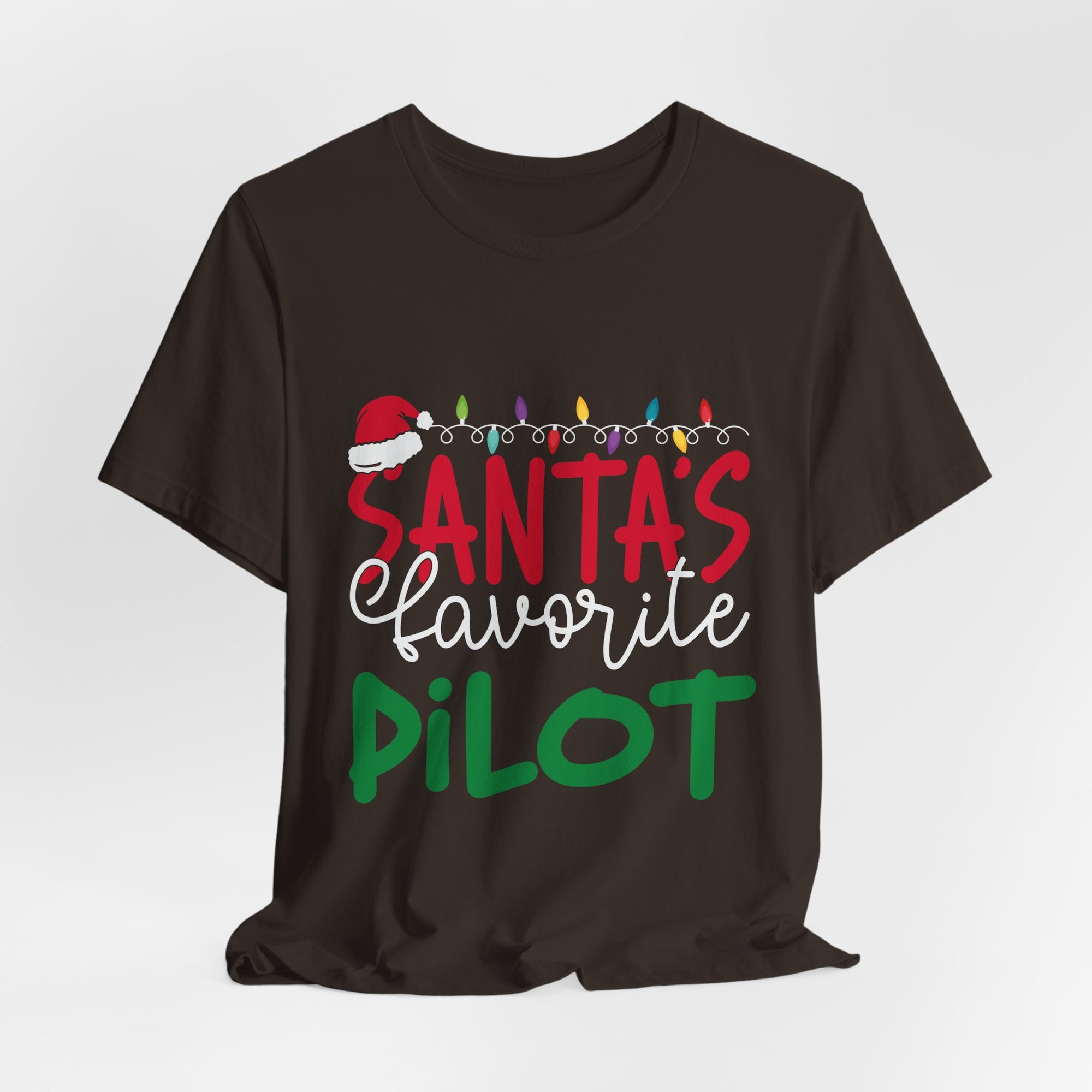Santa’s favourite pilot Unisex Jersey Tee - Perfect for Aviation Enthusiasts