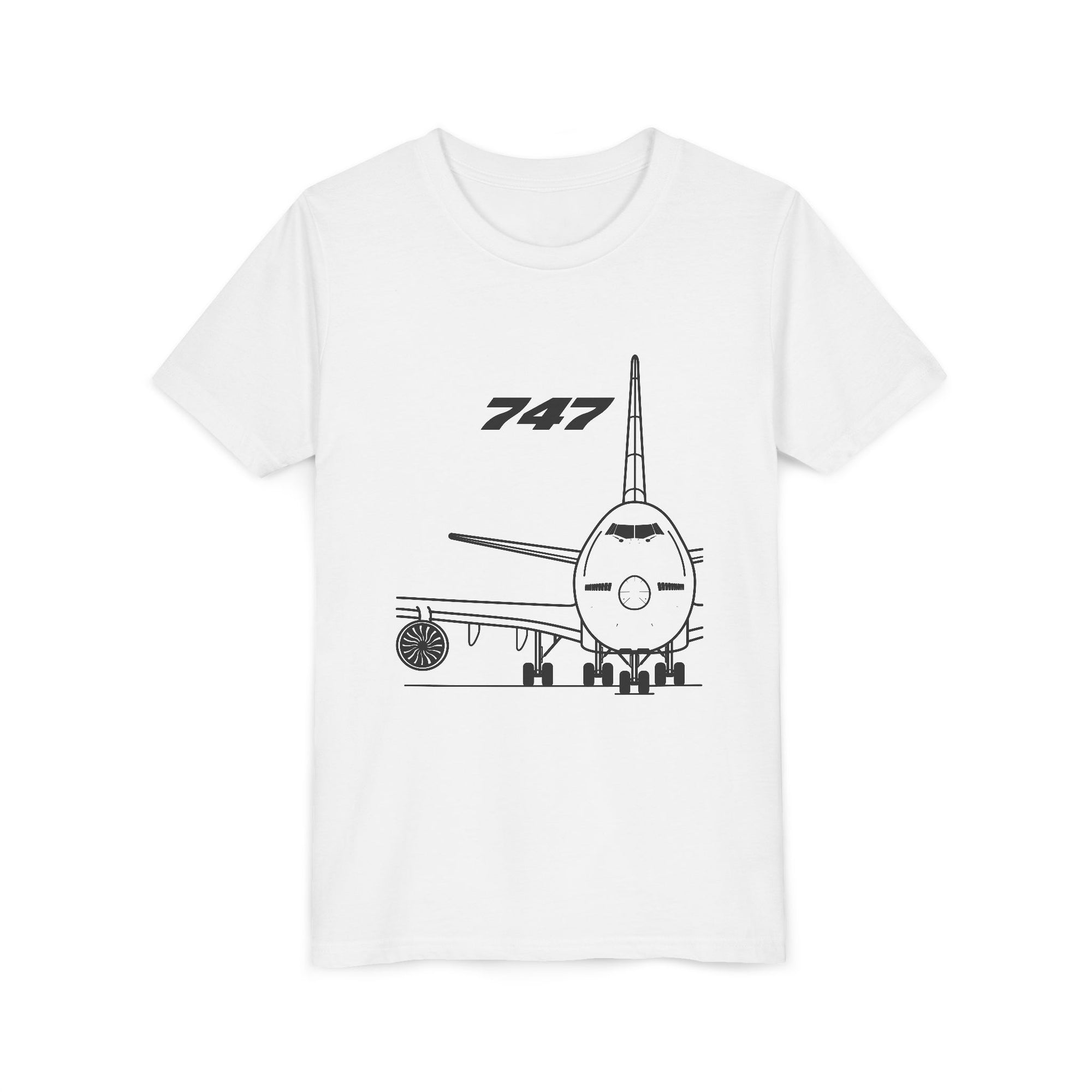 747   - Unisex Youth Short Sleeve Tee