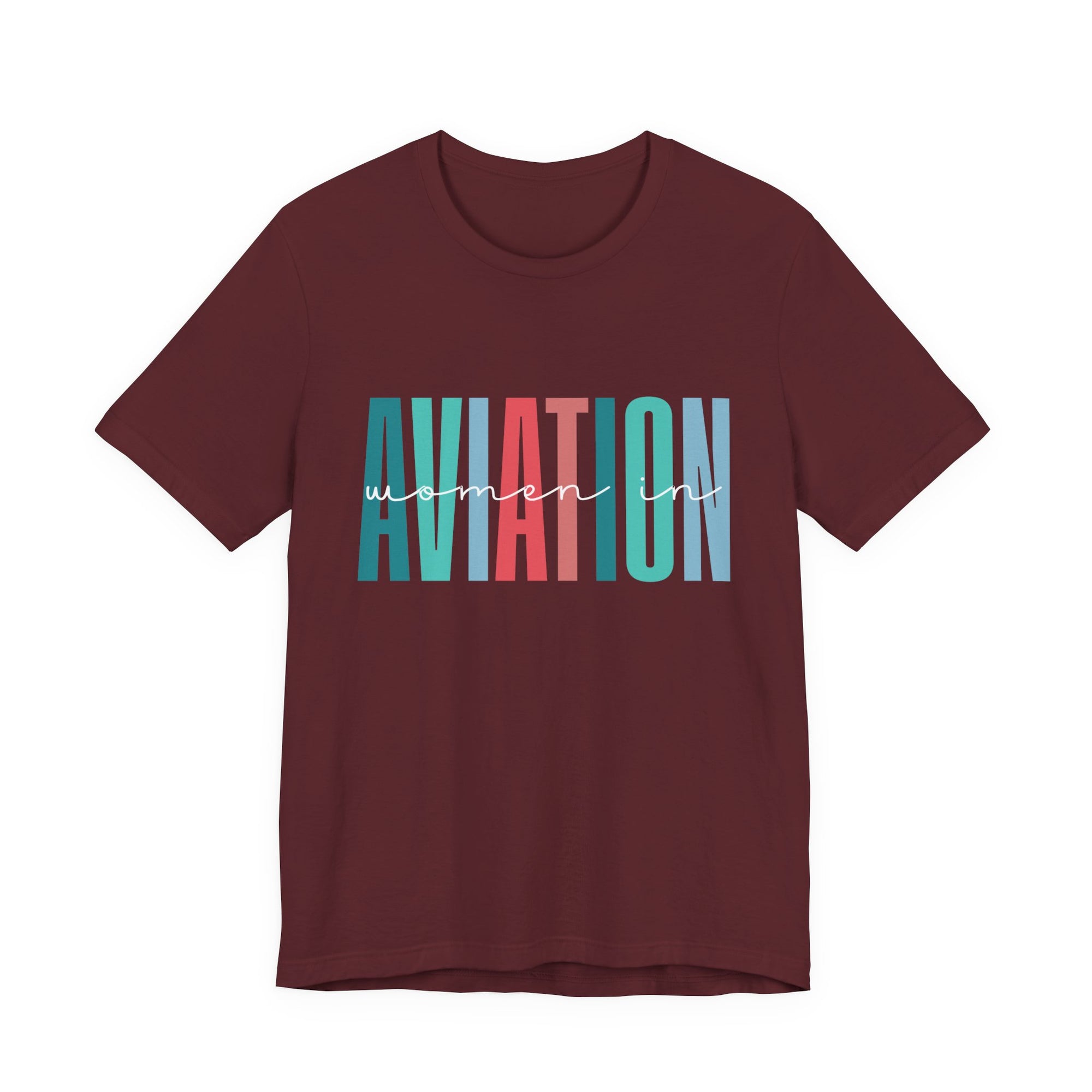 Woman In Aviation  Unisex Jersey Tee - Perfect for Aviation Enthusiasts