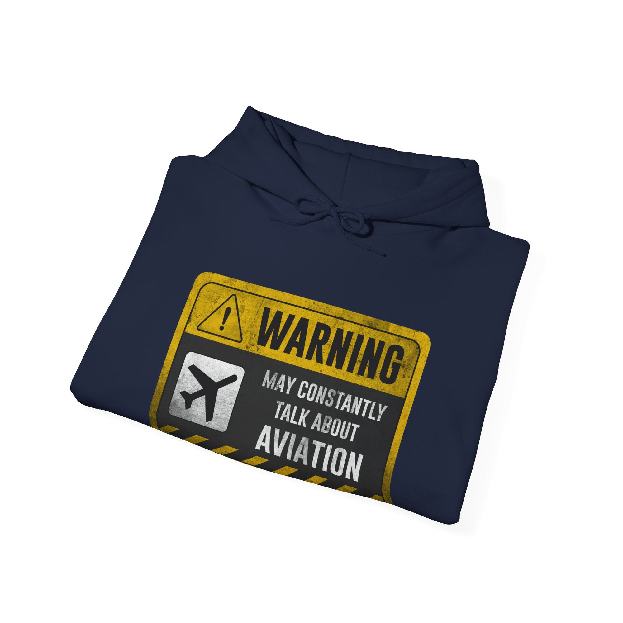 Warning May Constantly Talk About Aviation  - Pullover Hoodie