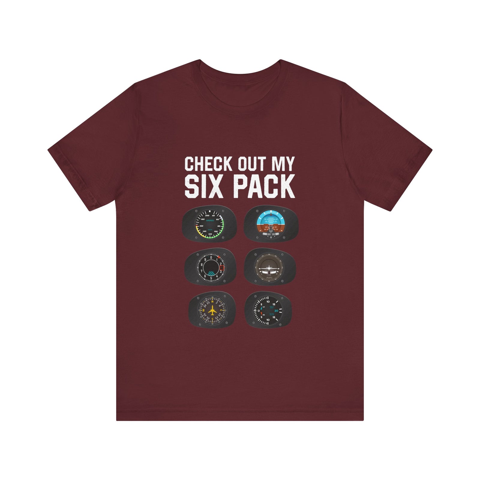 Check Out My Six Pack   - Unisex Jersey Tee