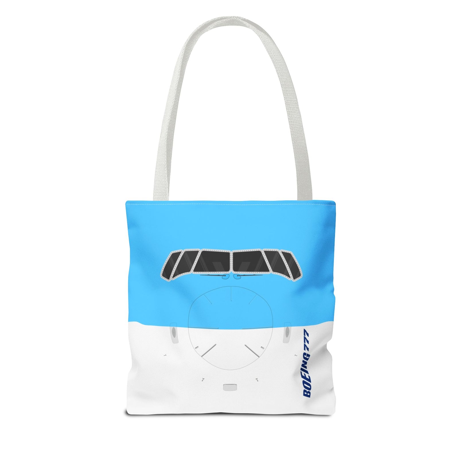 787 Tote Bag — Printed Green Travel Tote