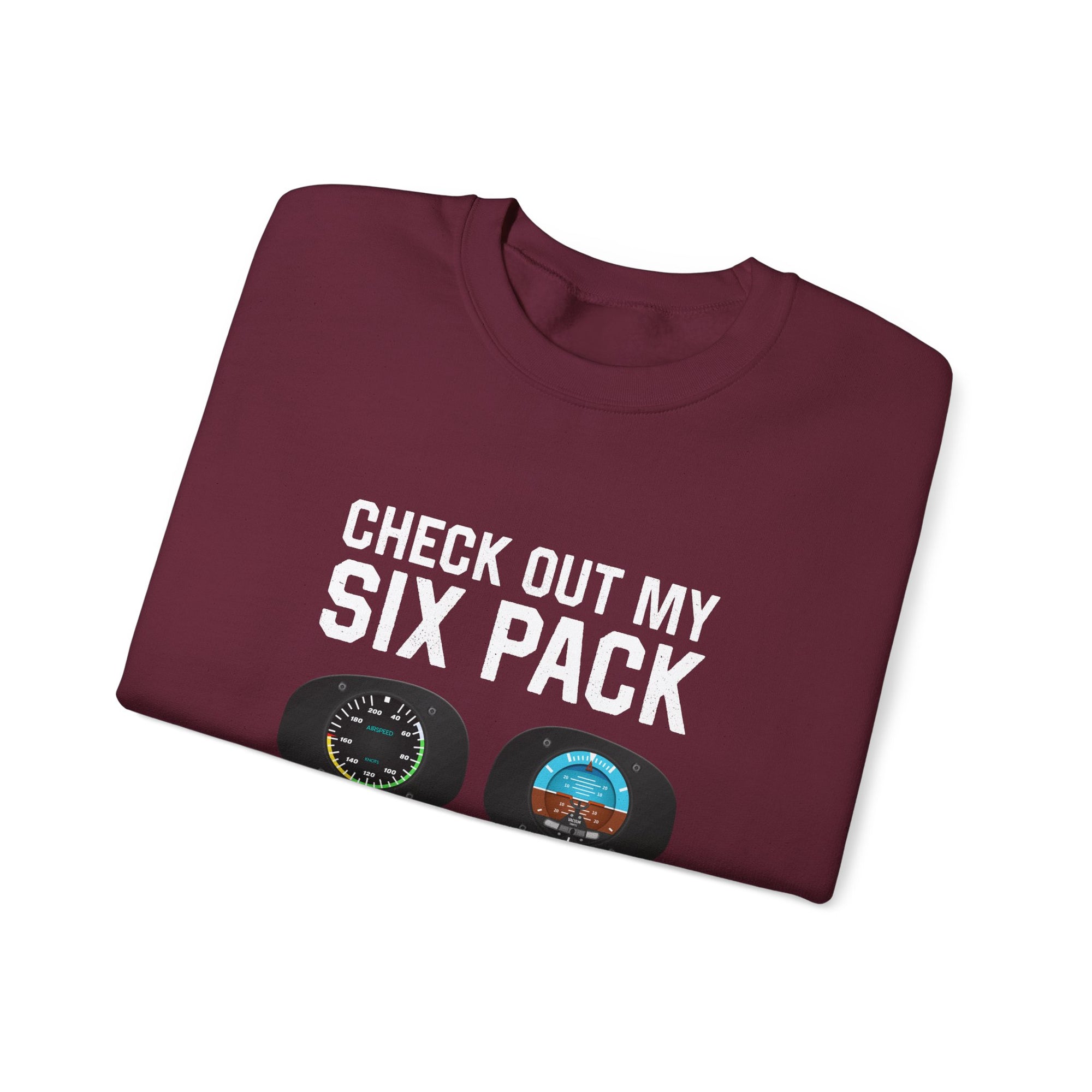 Check Out My Six Pack  -  Crewneck Sweatshirt