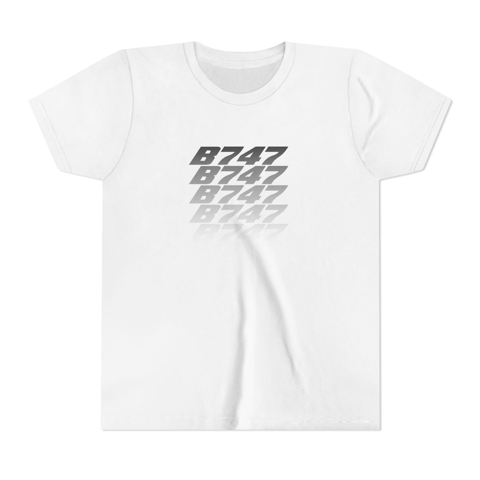 Boeing 747  - Unisex Youth Short Sleeve Tee