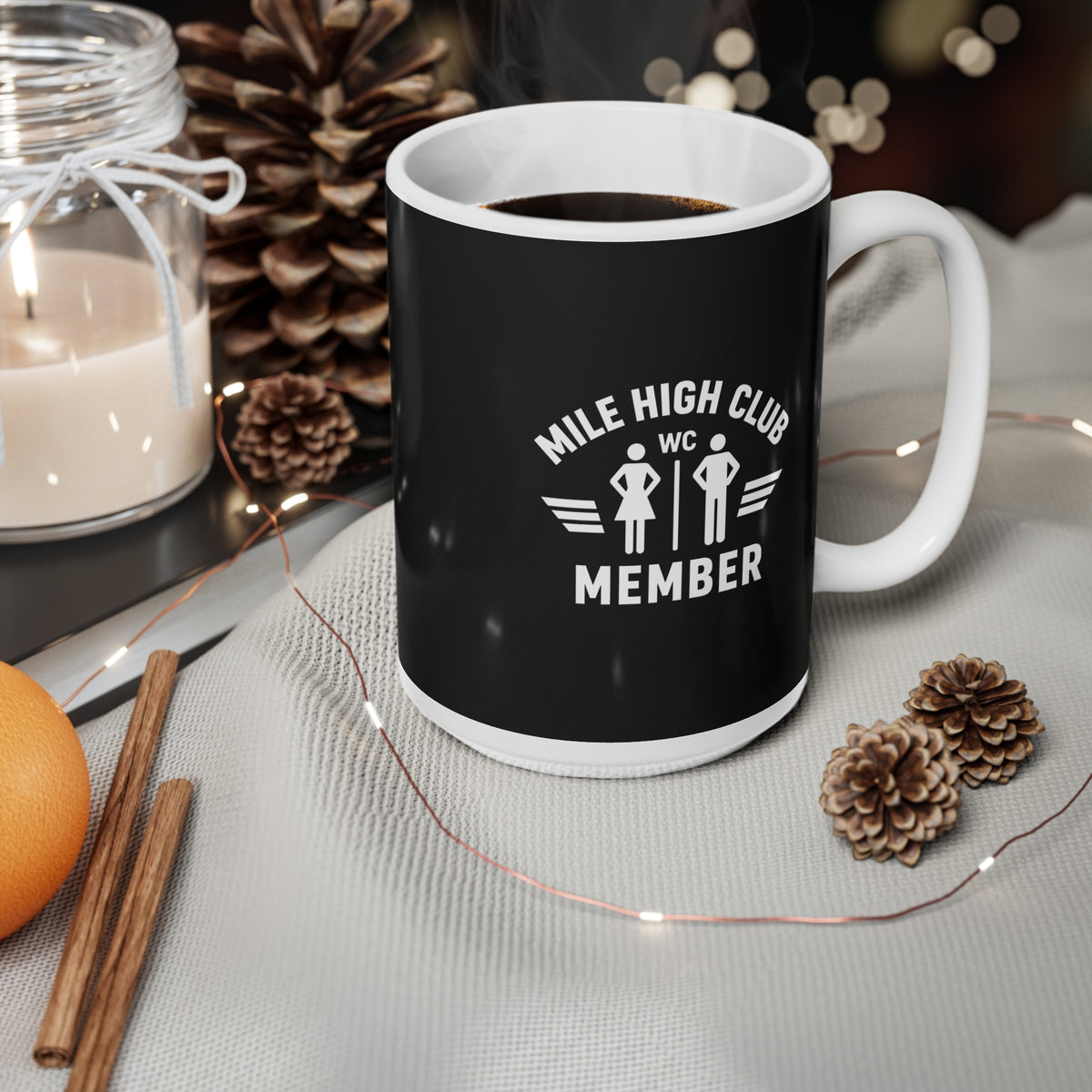 Mile High Club Member - Mug 15OZ