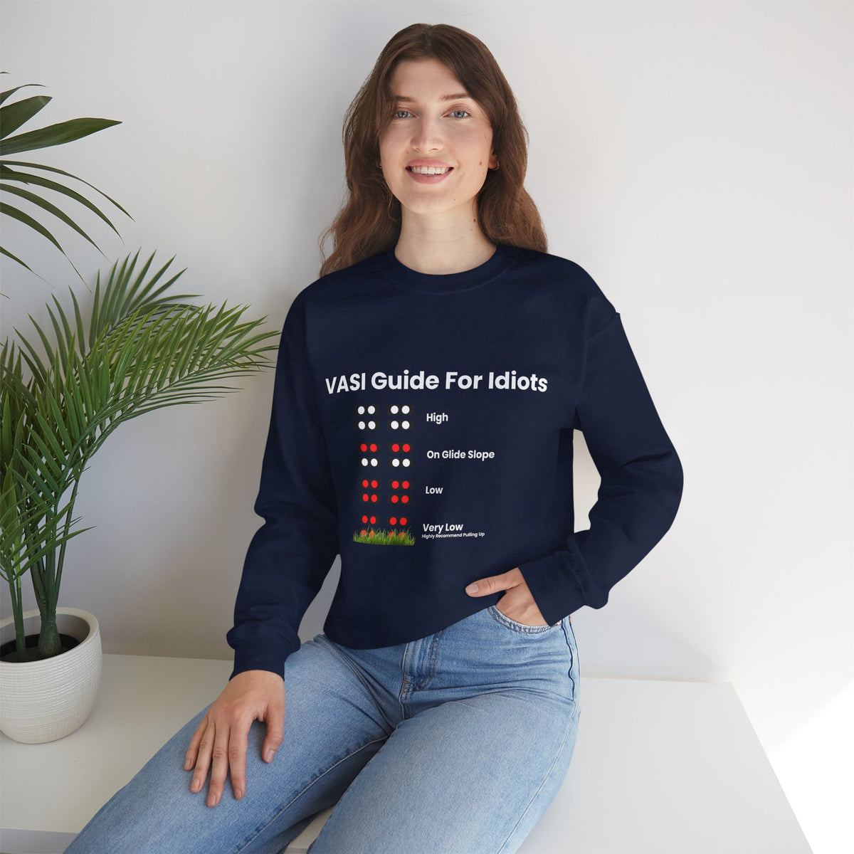 Vasi guide for idiots  -  Crewneck Sweatshirt