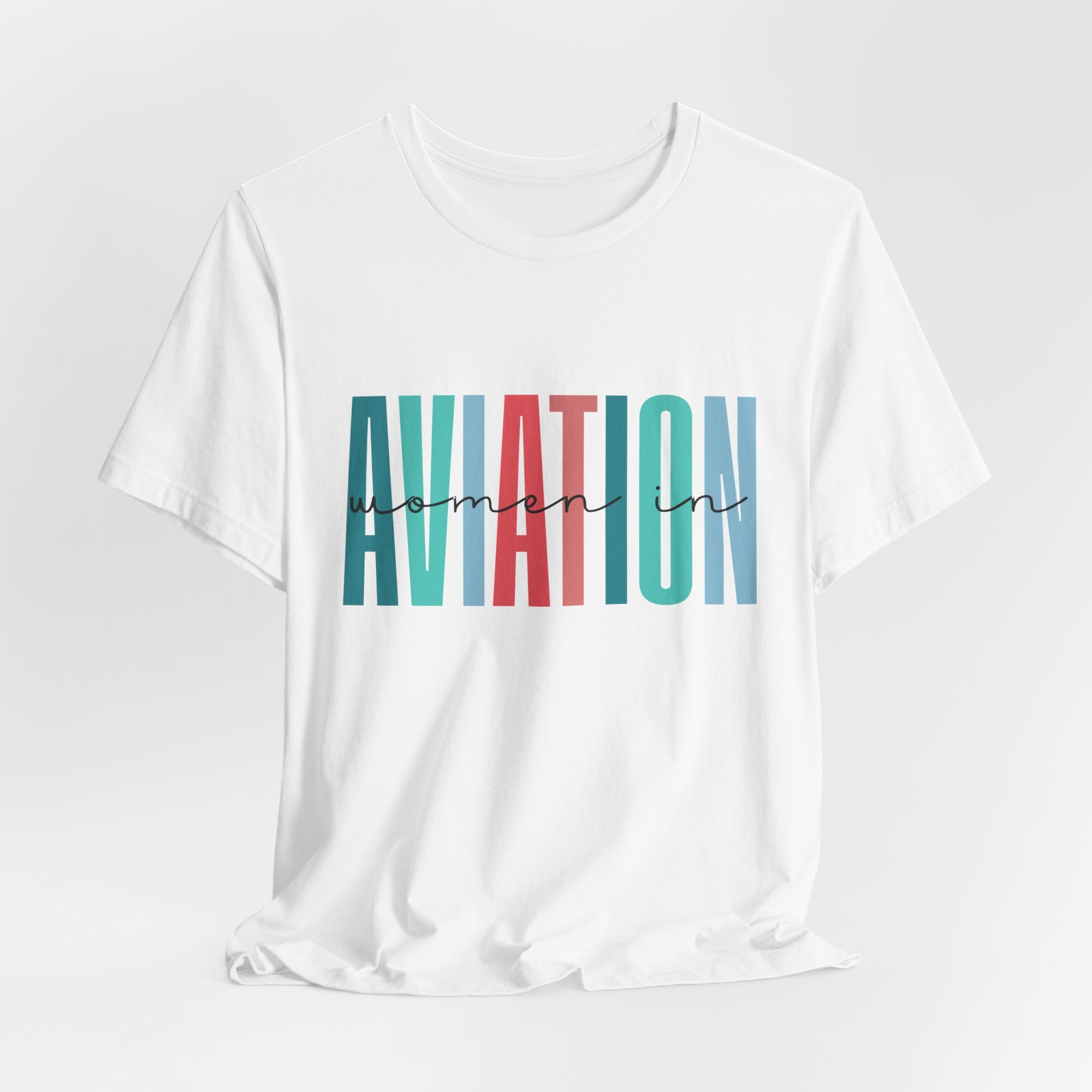 Woman In Aviation  Unisex Jersey Tee - Perfect for Aviation Enthusiasts