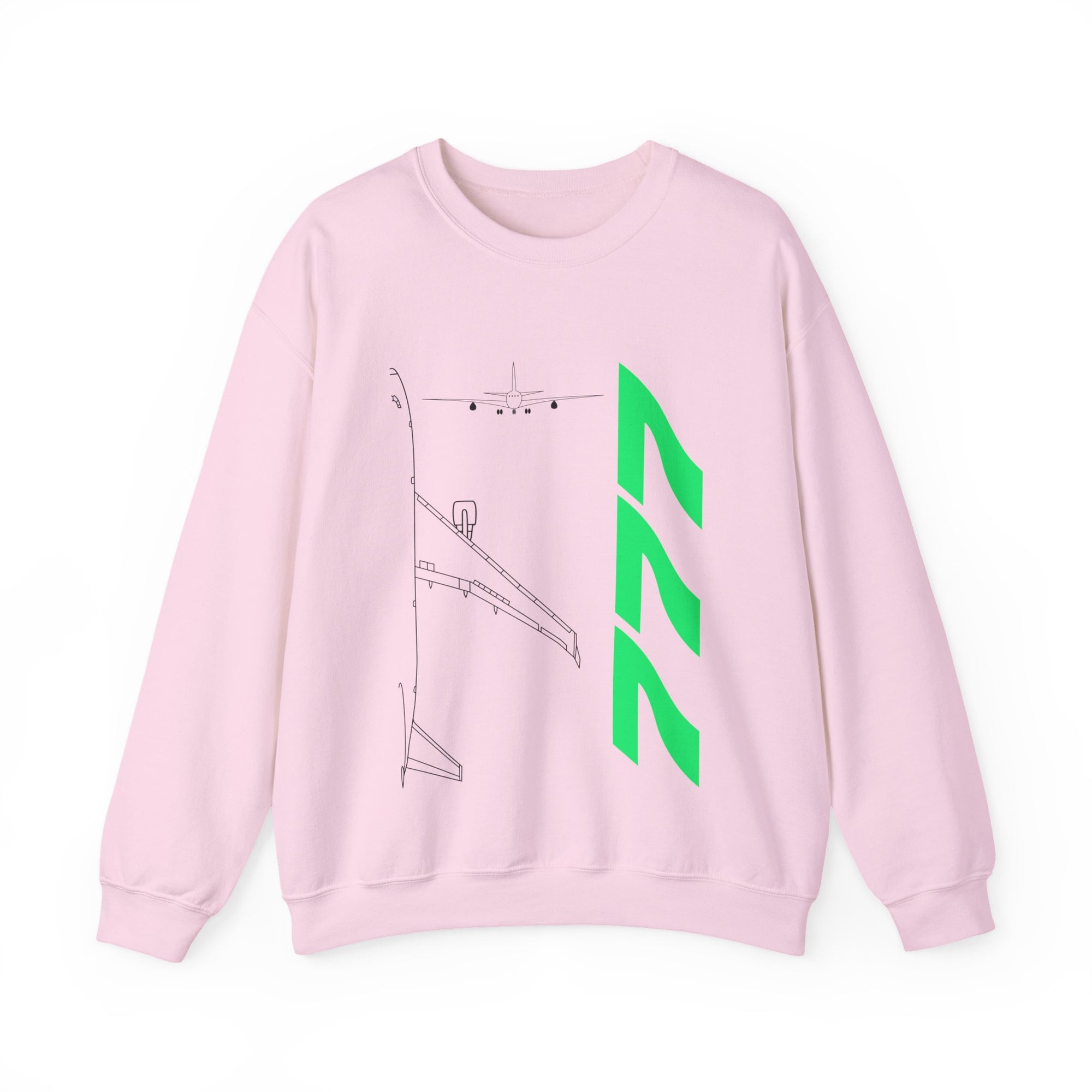 Boeing 777 Crewneck Sweatshirt - Travel Inspiring Cozy Apparel
