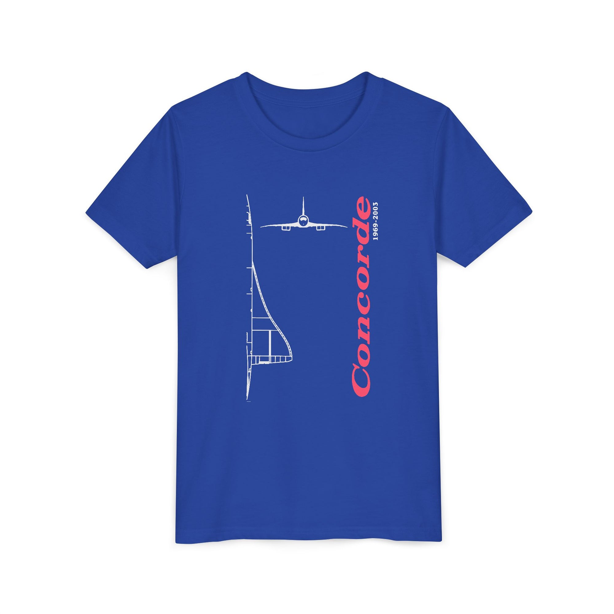 Concorde 1969 to 2003 - Unisex Youth Short Sleeve Tee