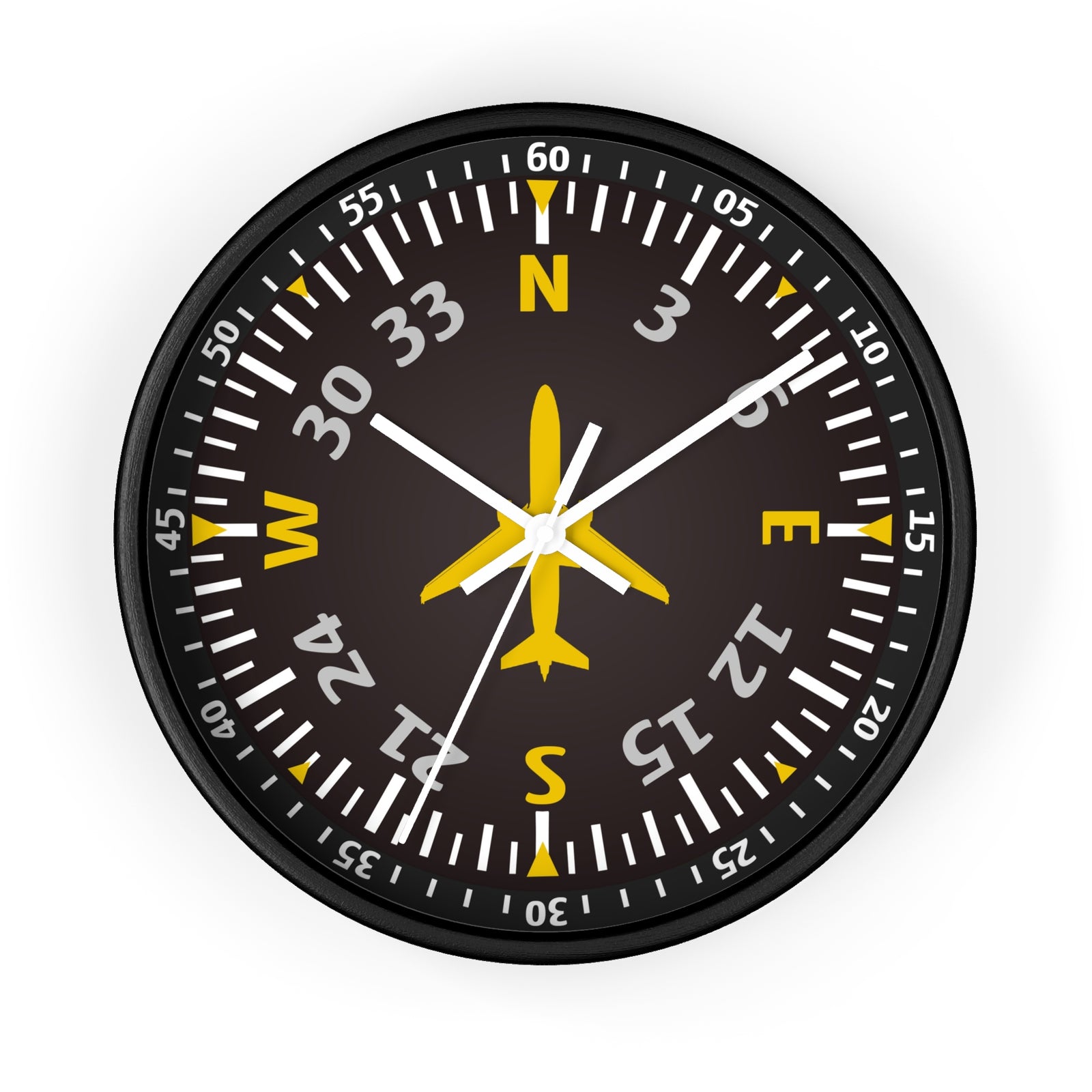 Heading Indicator  (Y) - Wall Clock